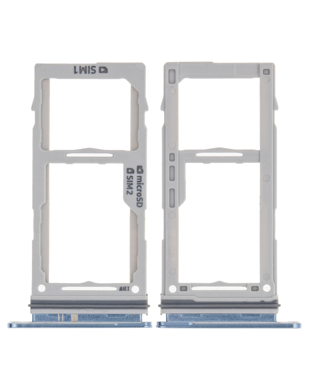 Dual Sim Card Tray Replacement Compatible For Samsung Galaxy S10 / S10 Plus / S10E (Prism Blue)