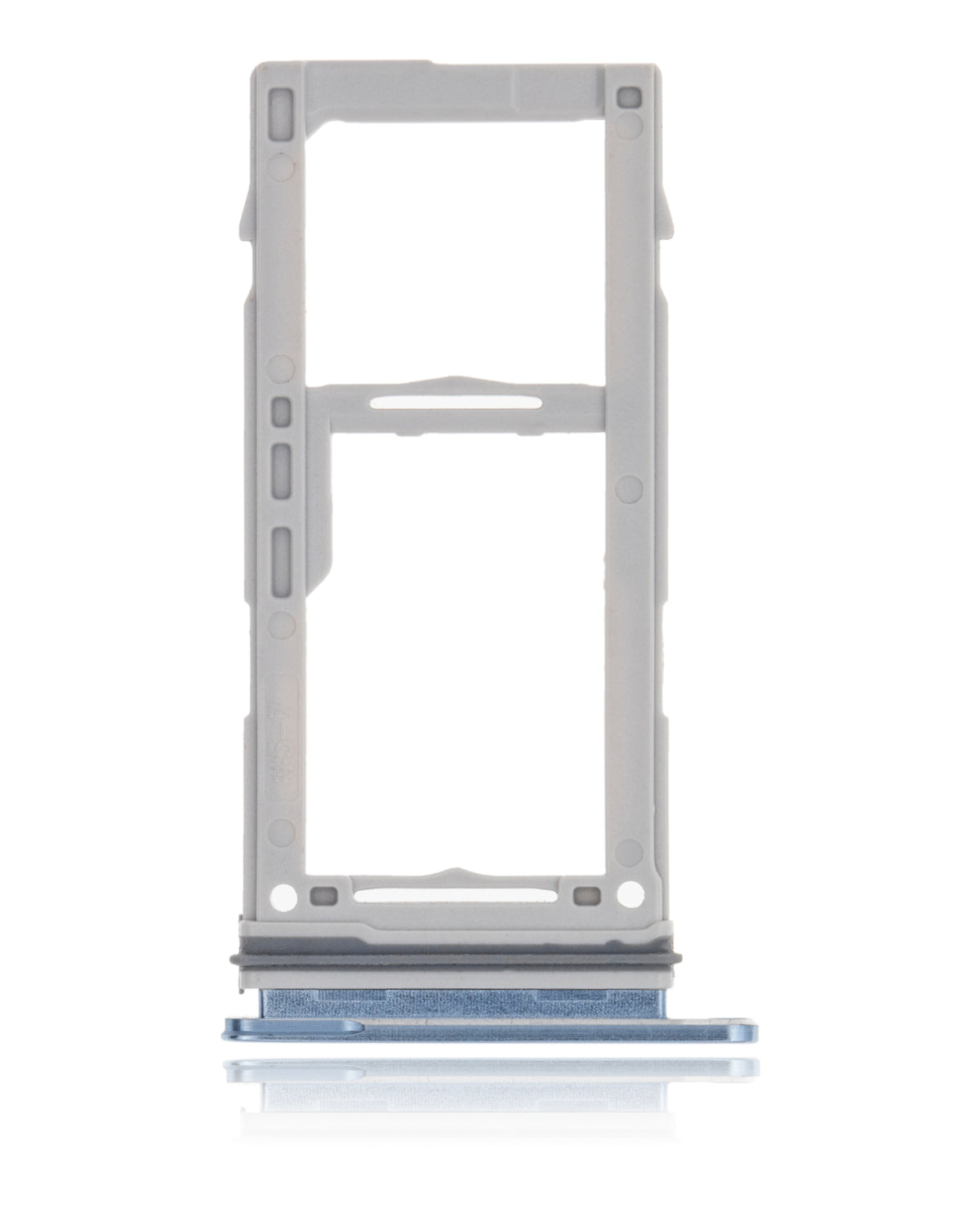 Dual Sim Card Tray Compatible For Samsung Galaxy S10 / S10 Plus / S10E  Replacement (Prism Blue)