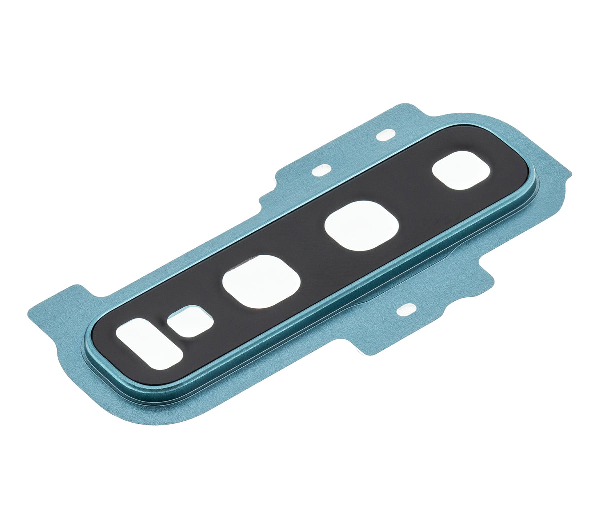 Replacement Back Camera Lens With Cover Bezel Ring Compatible For Samsung Galaxy S10 Plus (Prism Green)