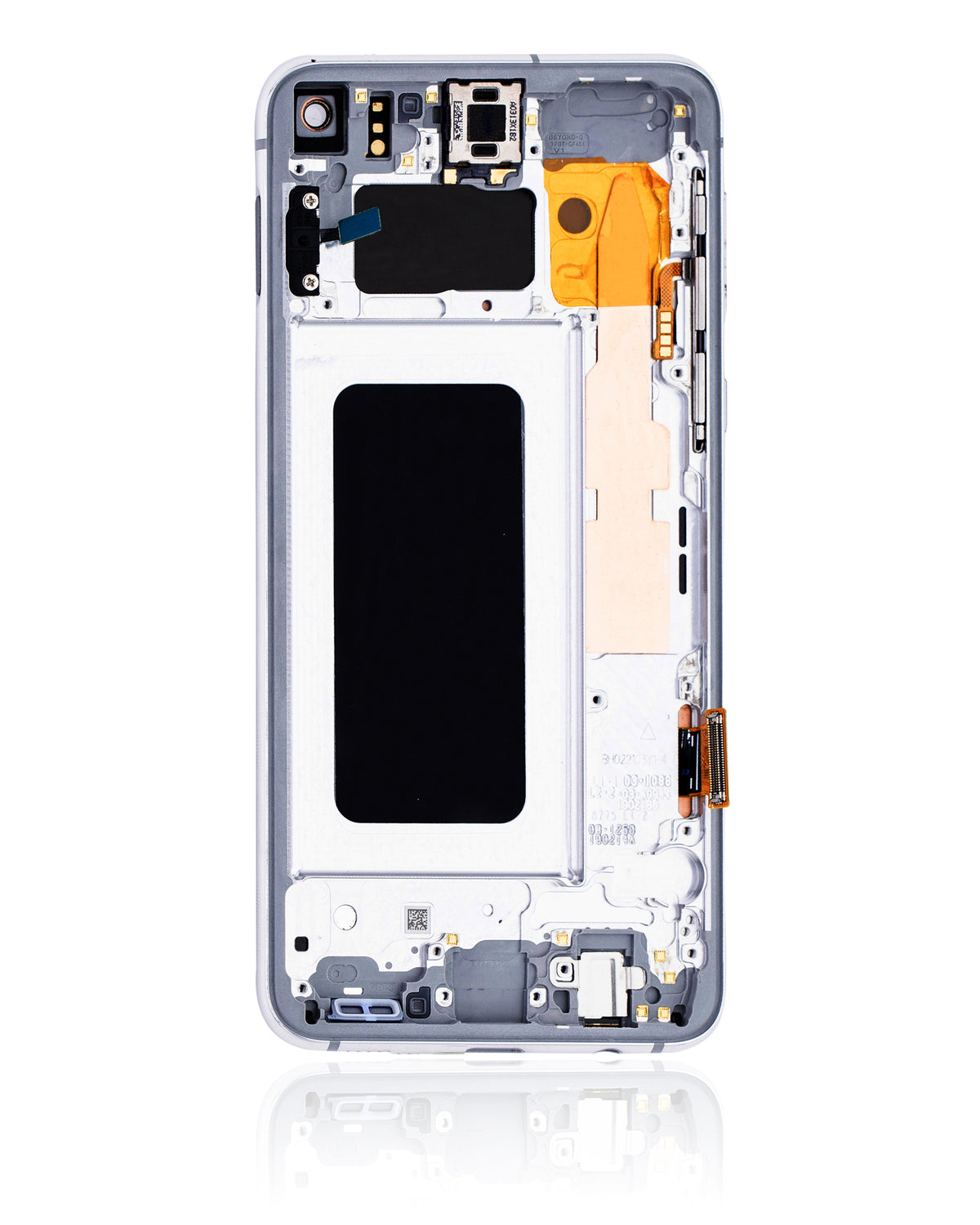 Replacement OLED Assembly With Frame Compatible For Samsung Galaxy S10E (Refurbished) (Prism White)