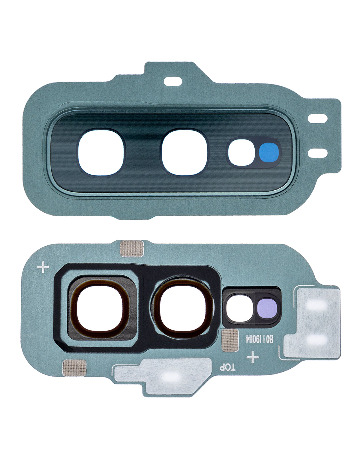 Back Camera Lens With Cover Bezel Ring Compatible For Samsung Galaxy S10E Replacement  (Prism Green)