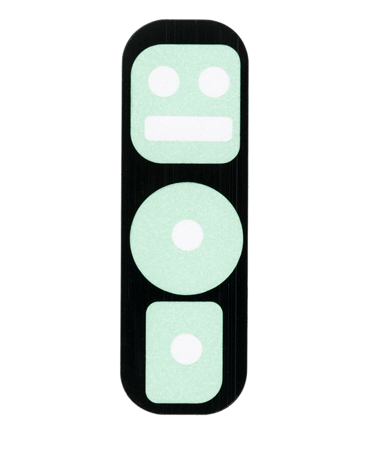 Back Camera Lens (Glass Only) With Adhesive Compatible For Samsung Galaxy S10E Replacement  (Prism Green)