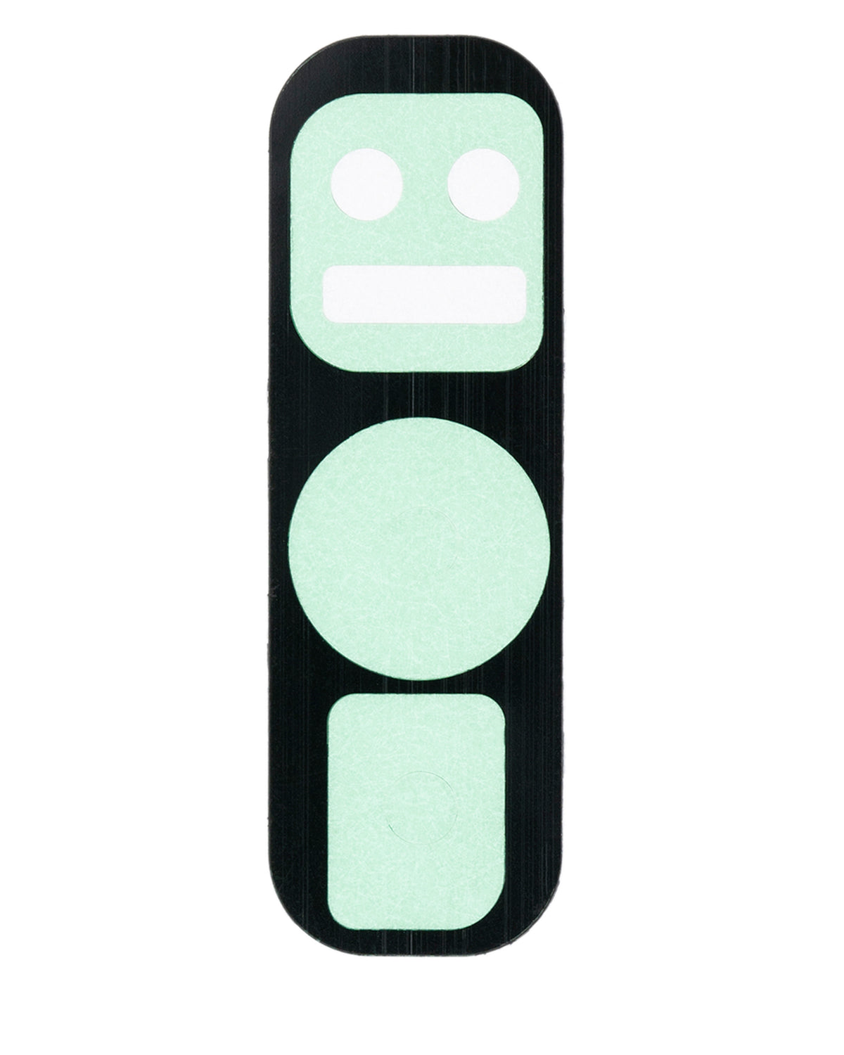 Back Camera Lens  Replacement (Glass Only) With Adhesive Compatible For Samsung Galaxy S10E (Silver)