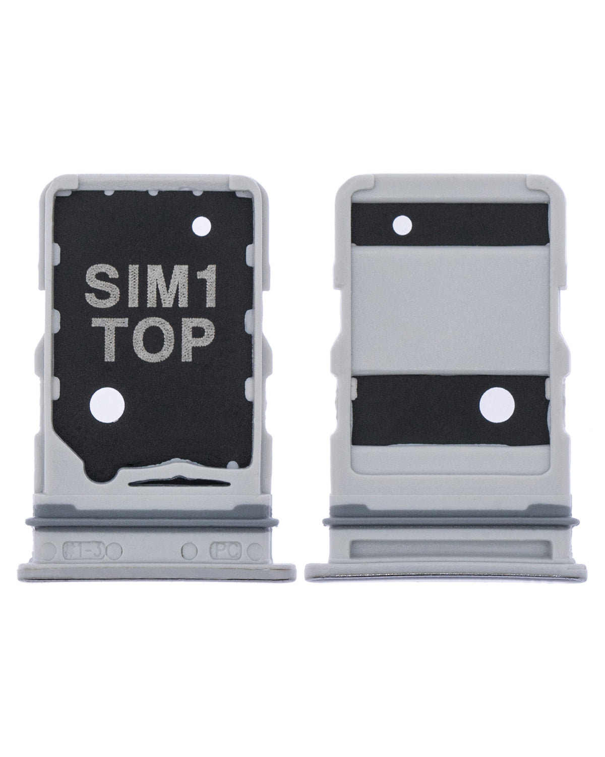 Replacement Single Sim Card Tray Compatible For Samsung Galaxy A80 (A805 / 2019) (Ghost White)