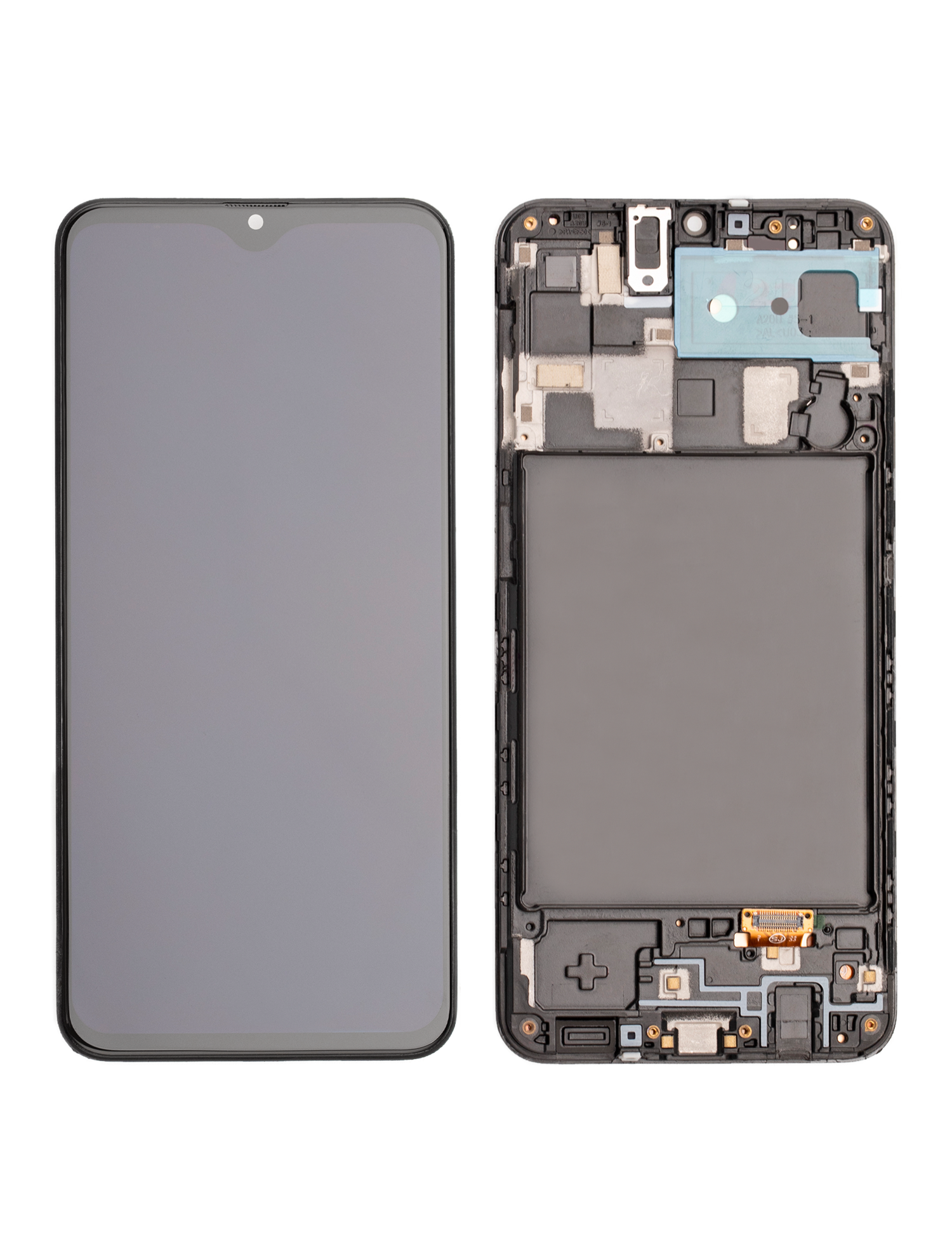 OLED Assembly With Frame Compatible For Samsung Galaxy A20 (A205U / 2019) (U Version) (Vemake) (All Colors)