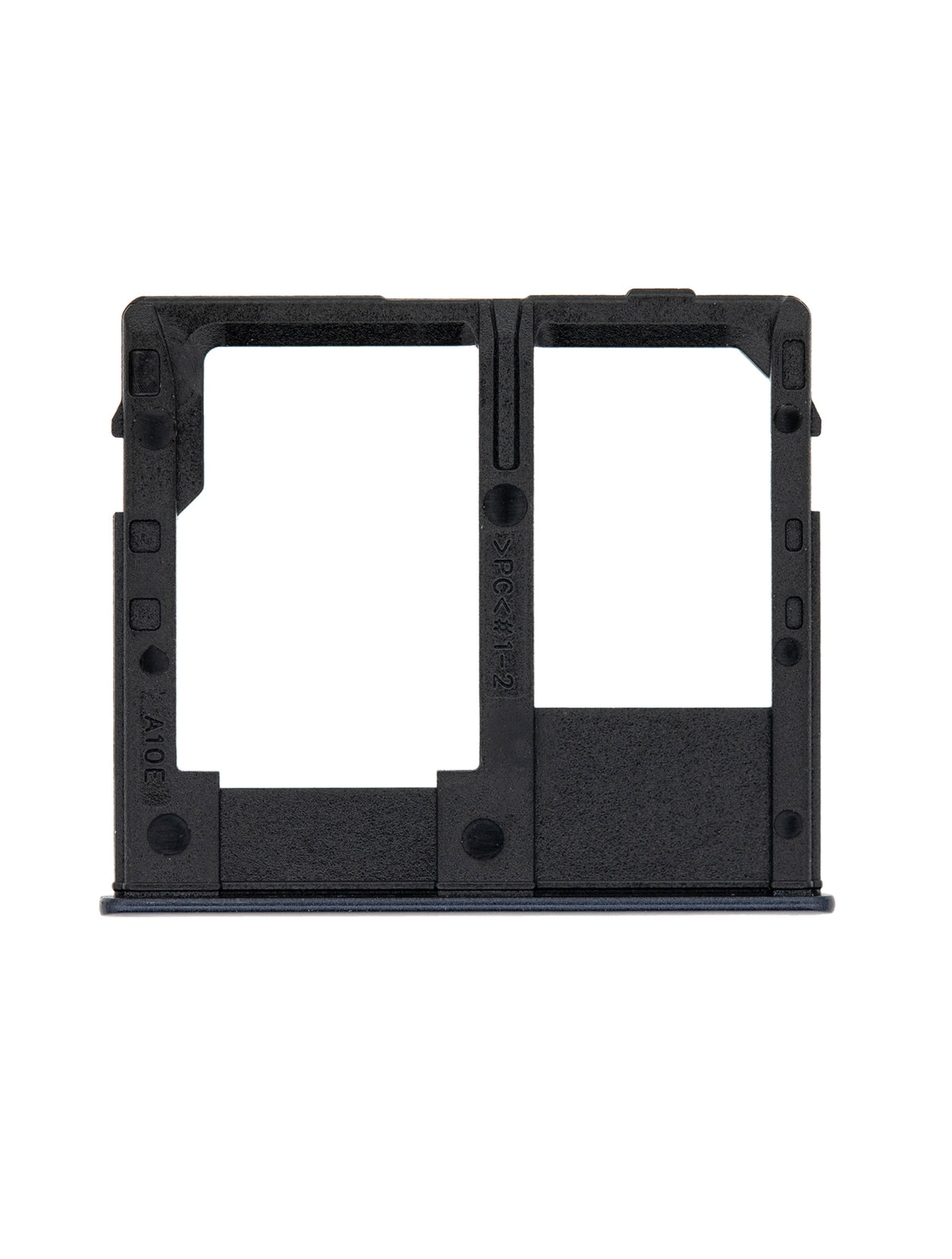 Single Sim Card Tray Compatible For Samsung Galaxy A10e (A102 / 2019) (Black)