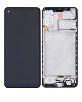 LCD Assembly With Frame Compatible For Samsung Galaxy A21s (A217 / 2020) (Service Pack) (Black)