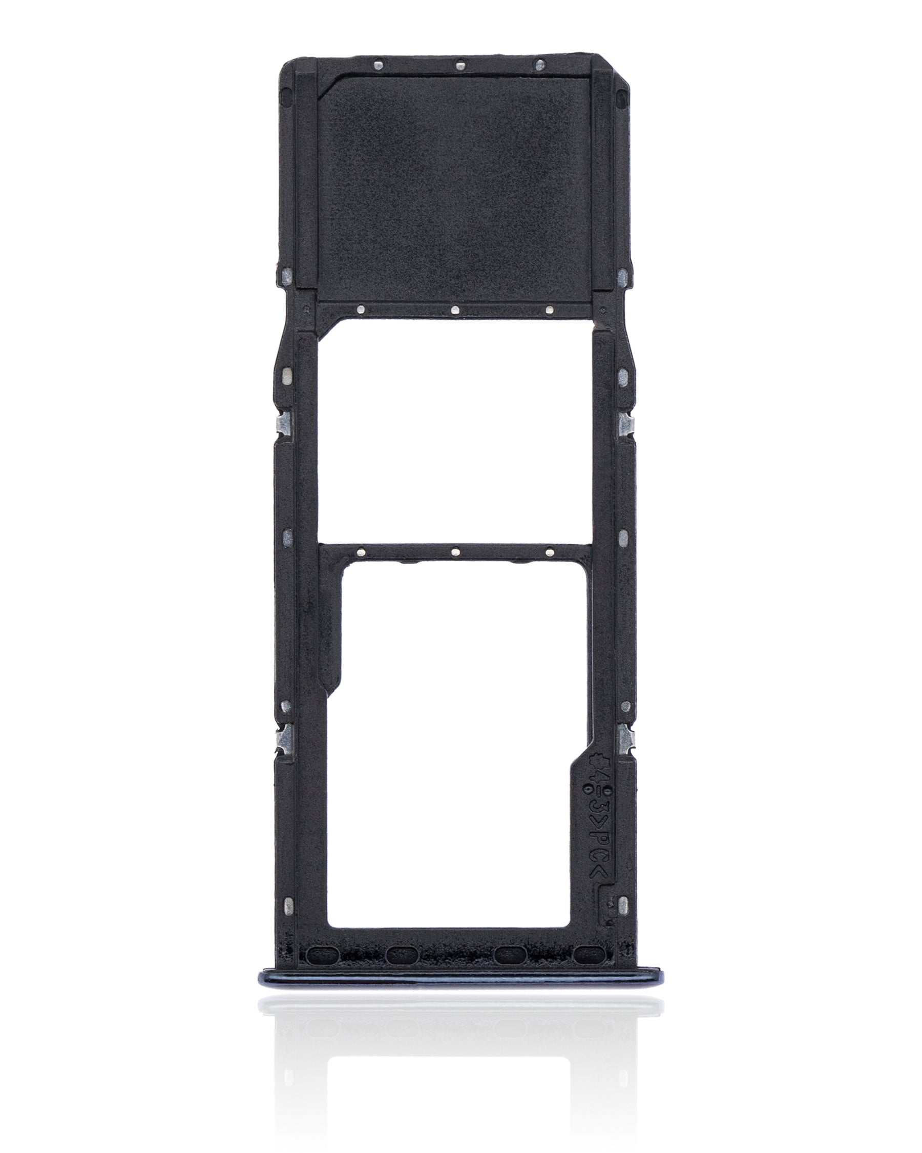 Replacement Single Sim Card Tray Compatible For Samsung Galaxy A51 4G (A515 / 2019) / A71 (A715 / 2020) (Prism Crush Black)