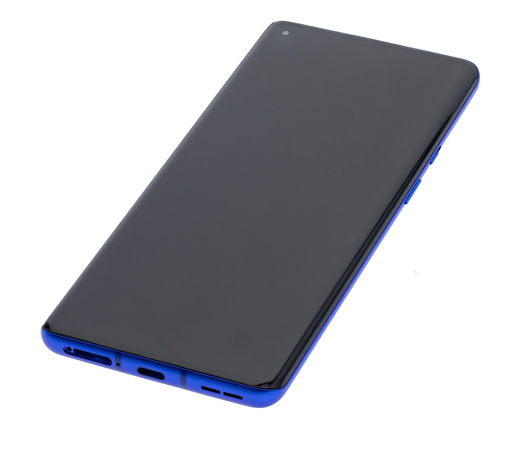 Replacement OLED Assembly With Frame Compatible For OnePlus 8 Pro (Refurbished) (Ultramarine Blue)
