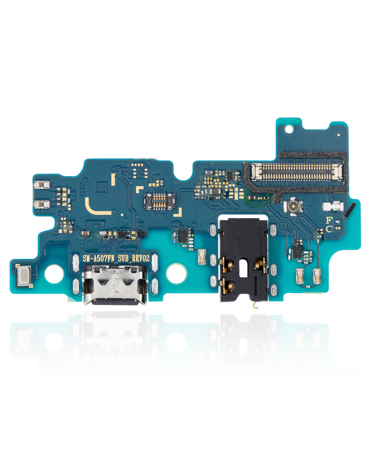Charging Port With PCB Board Compatible For Samsung Galaxy A50S (A507 / 2019) (Premium)