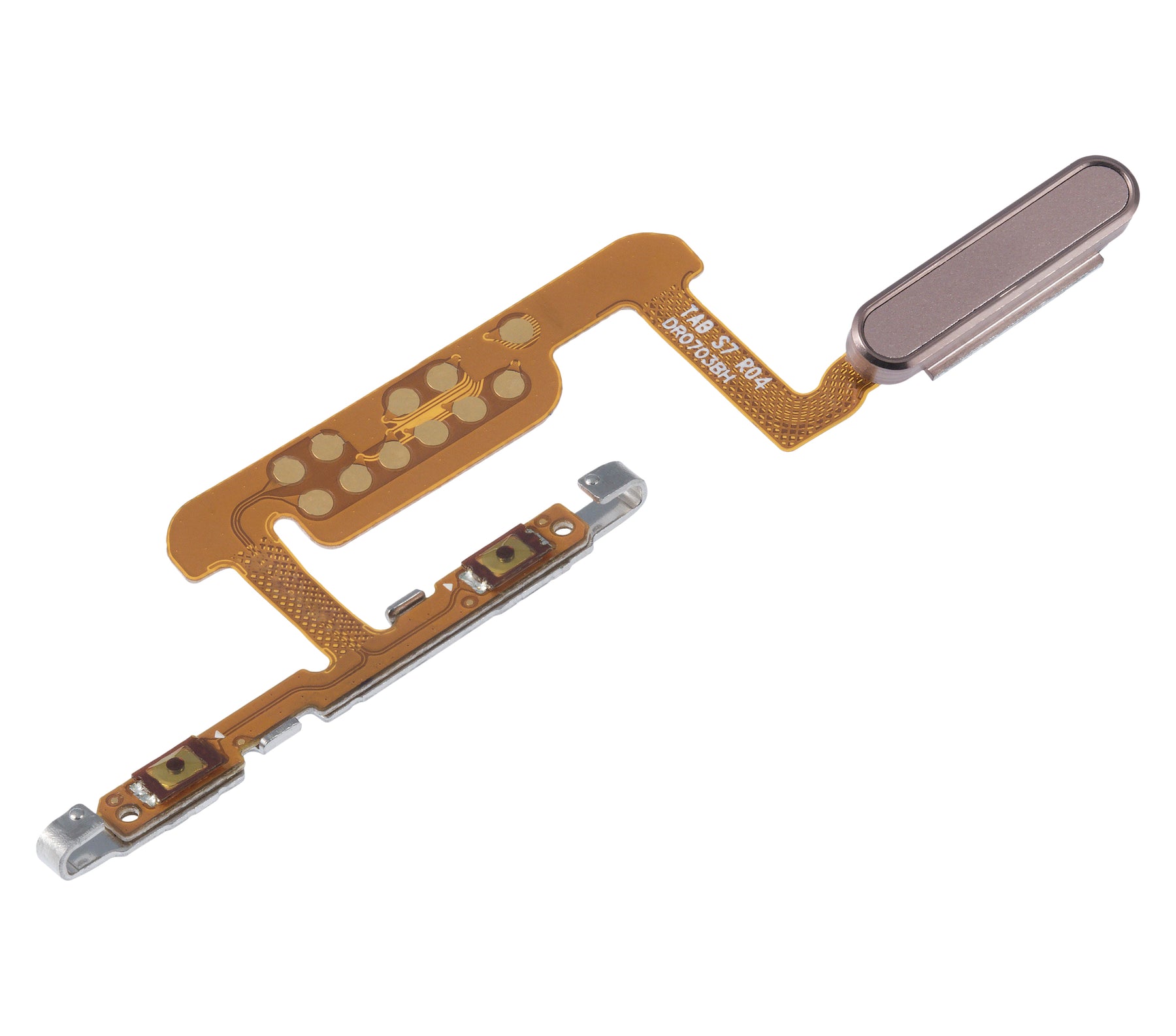Power & Fingerprint Reader With Flex Cable Compatible For Samsung Galaxy Tab S7 11" (T870 / T875 / T876) (2020) (Mystic Bronze)