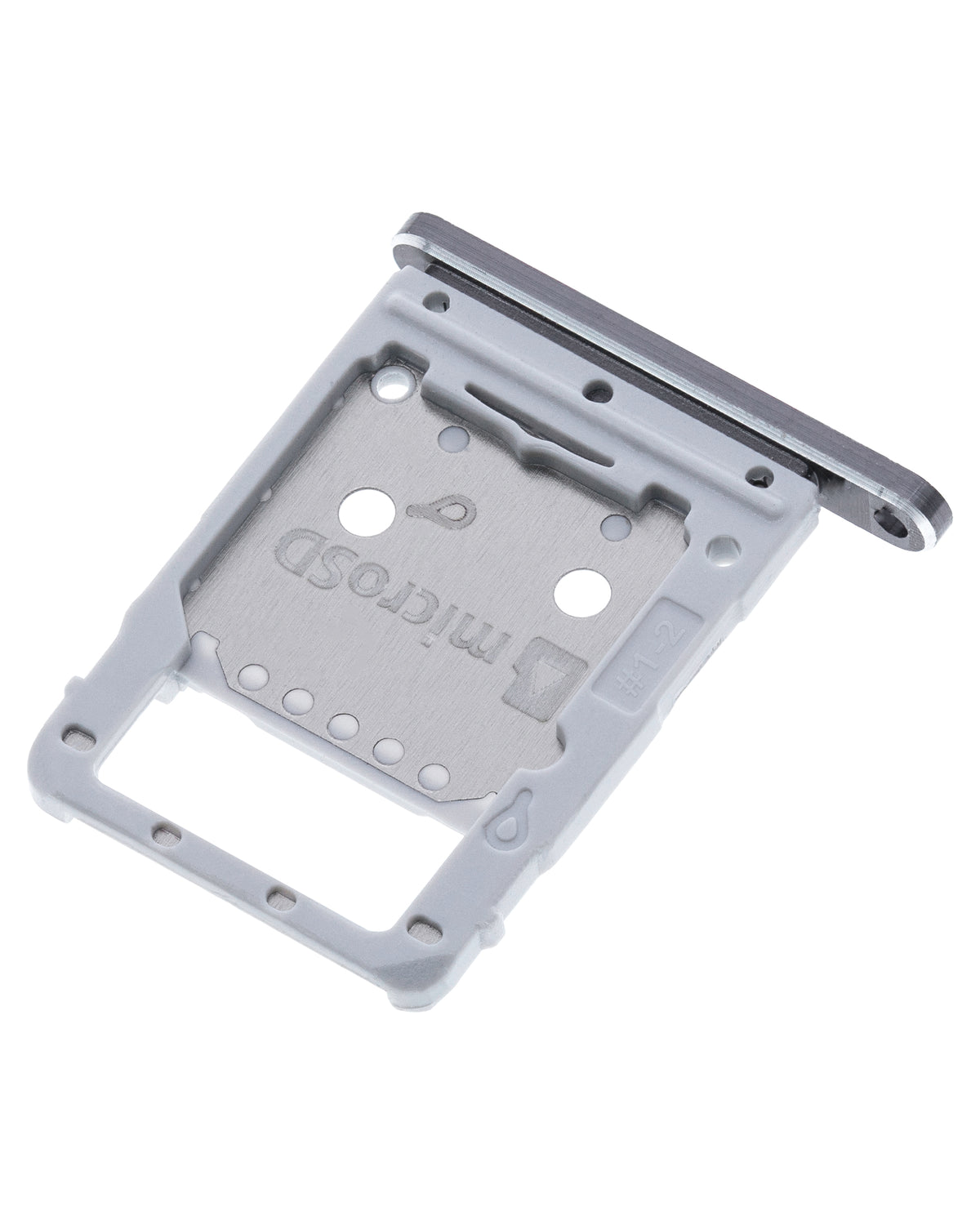 Single Sim Card Tray Compatible For Samsung Galaxy Tab S7 Plus 12.4" (T970 / T975 / T976) (2020) (Mystic Black)