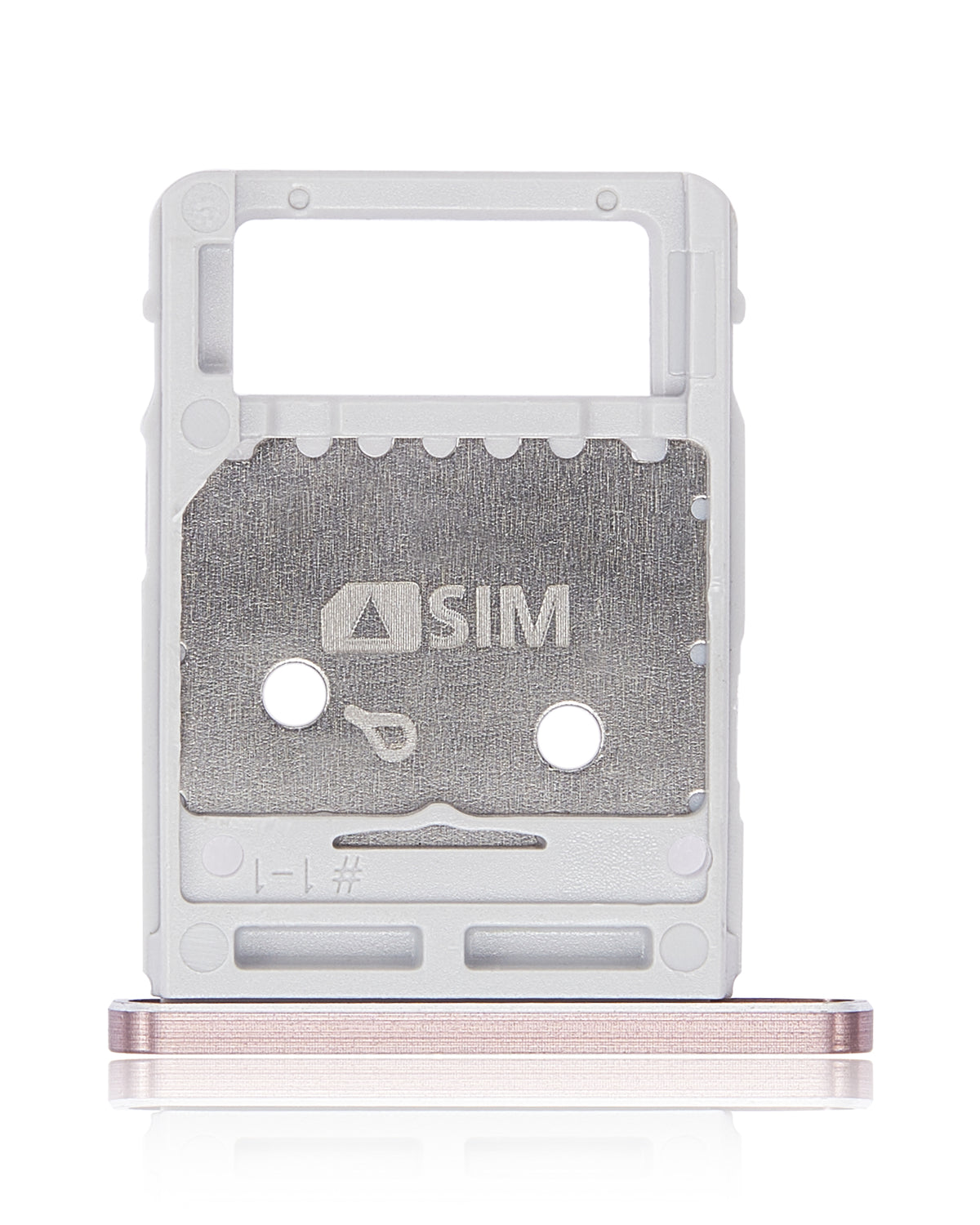 Single Sim Card Tray Compatible For Samsung Galaxy Tab S7 Plus 12.4" (T970 / T975 / T976) (2020)(Gold)