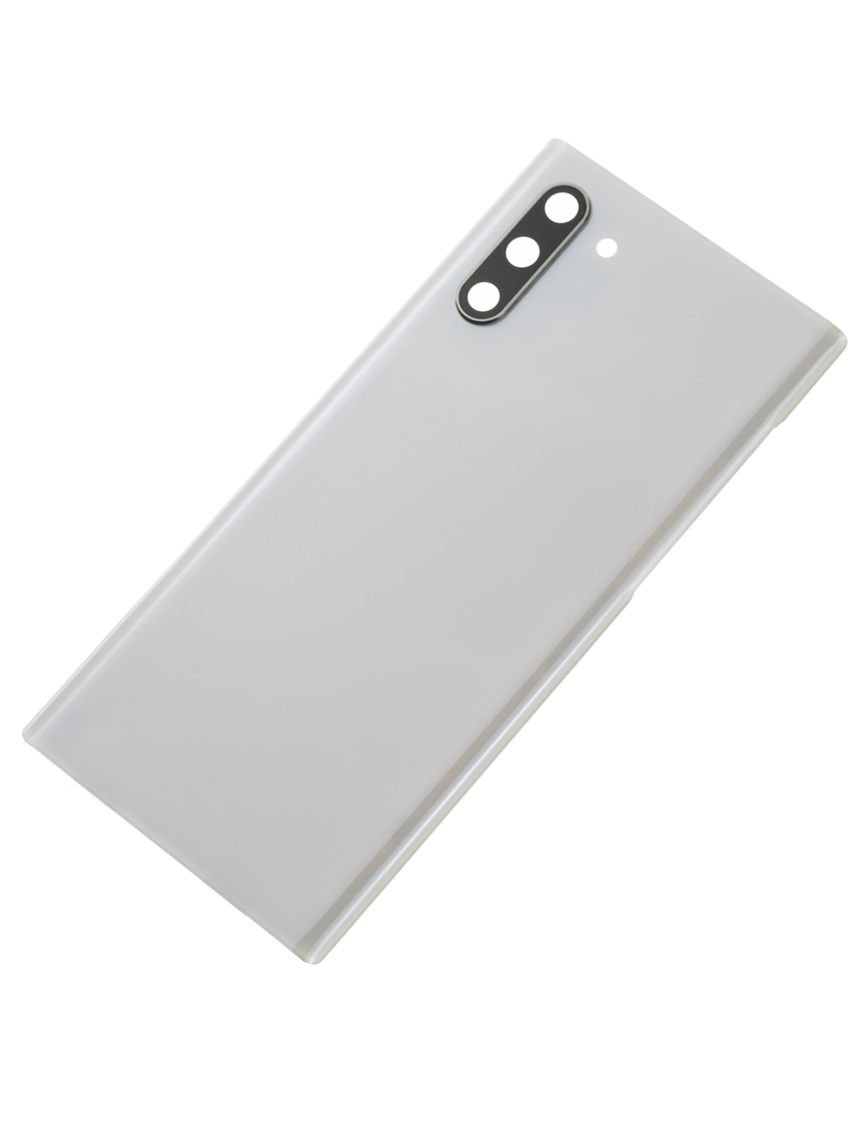 Back Cover Glass With Camera Lens Replacement Compatible For Samsung Galaxy Note 10 (Service Pack) (Aura White)