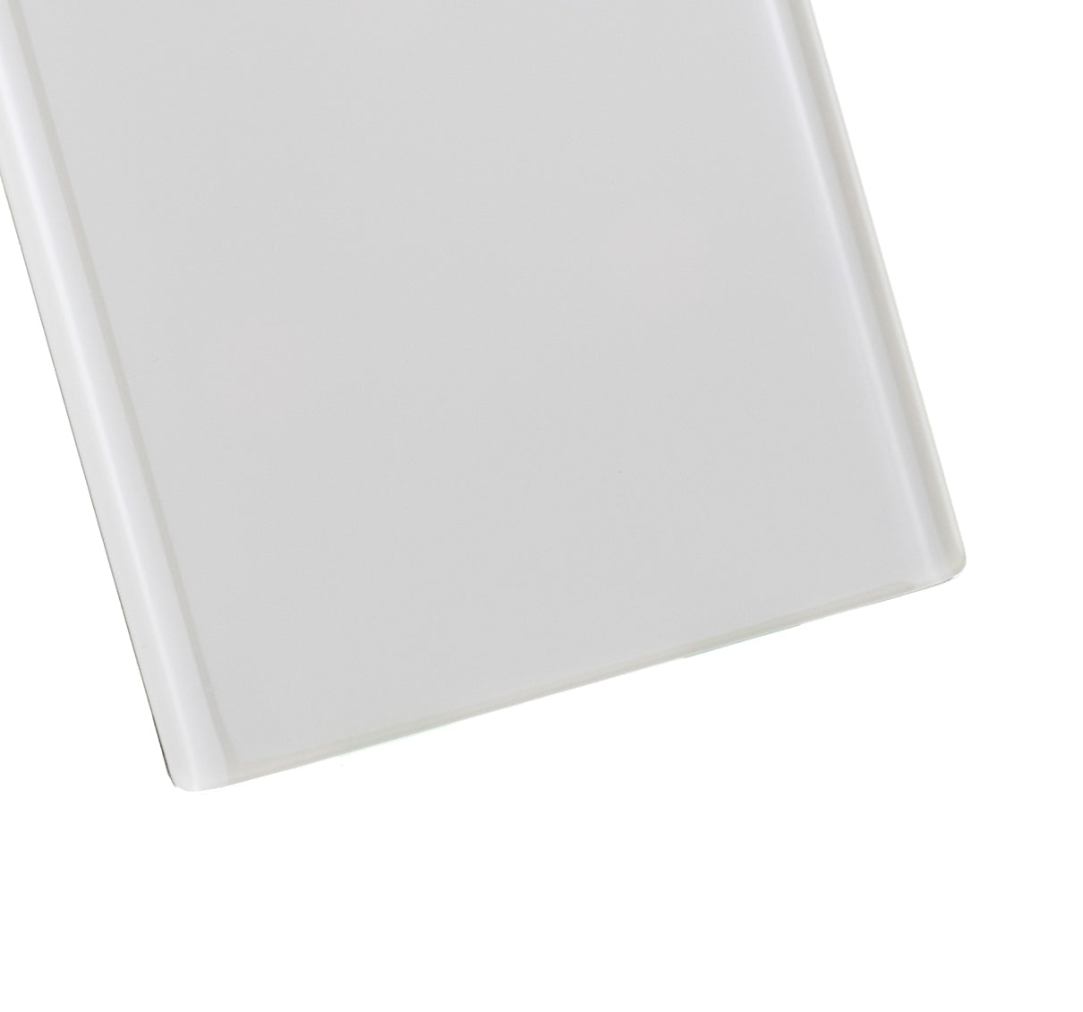 Back Cover Glass With Camera Lens Replacement Compatible For Samsung Galaxy Note 10 (Service Pack) (Aura White)