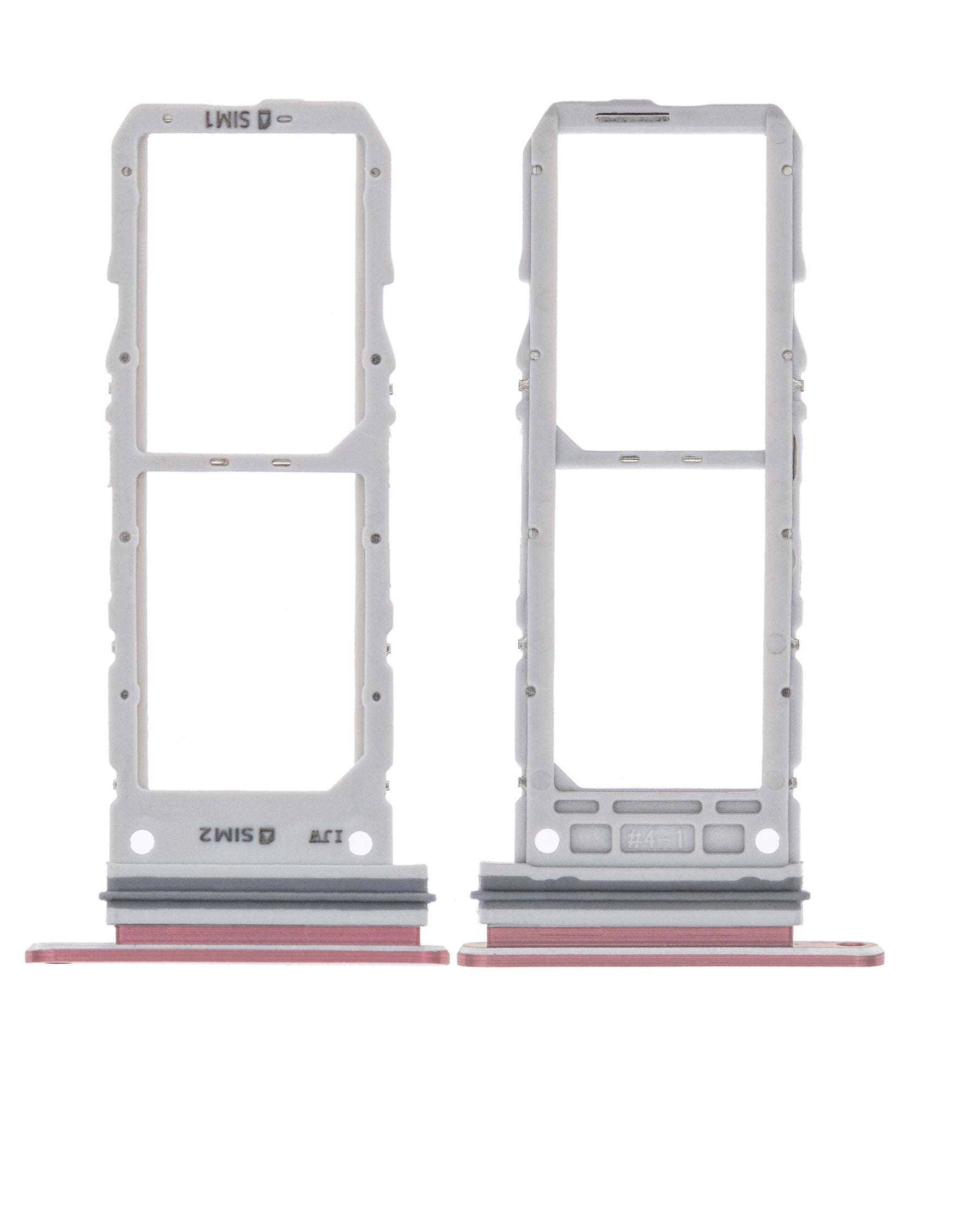 Dual Sim Card Tray Compatible For Samsung Galaxy Note 10 Replacement (Aura Pink)