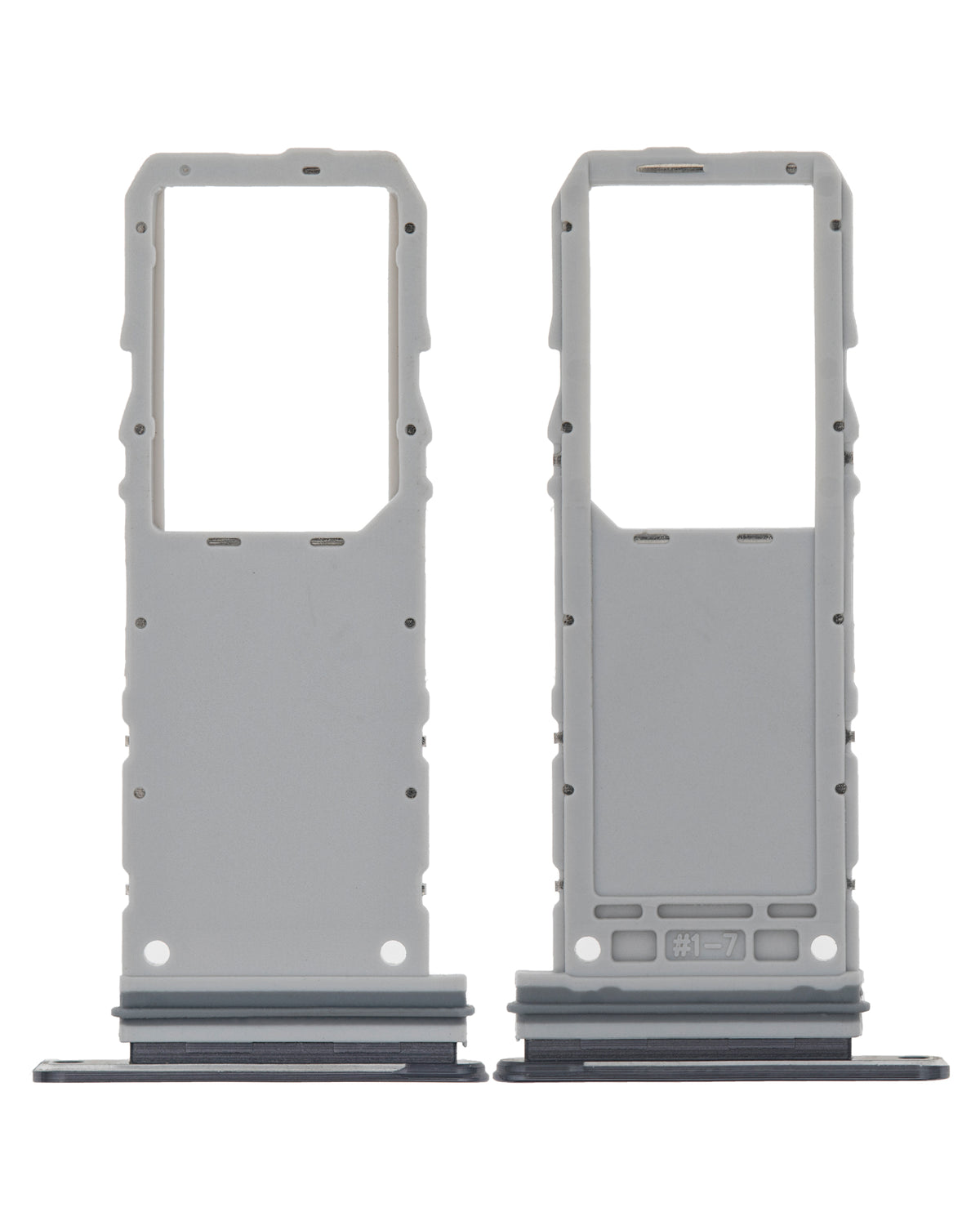 Single Sim Card Tray Replacement Compatible For Samsung Galaxy Note 10 (Aura Black)