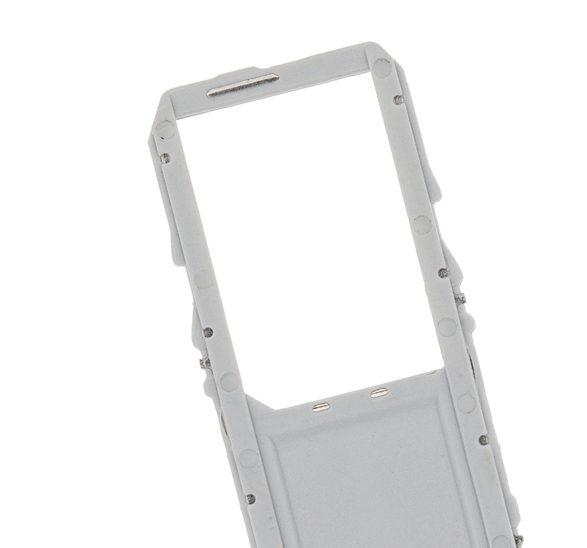 Replacement Single Sim Card Tray Compatible For Samsung Galaxy Note 10 (Aura Glow / Silver)