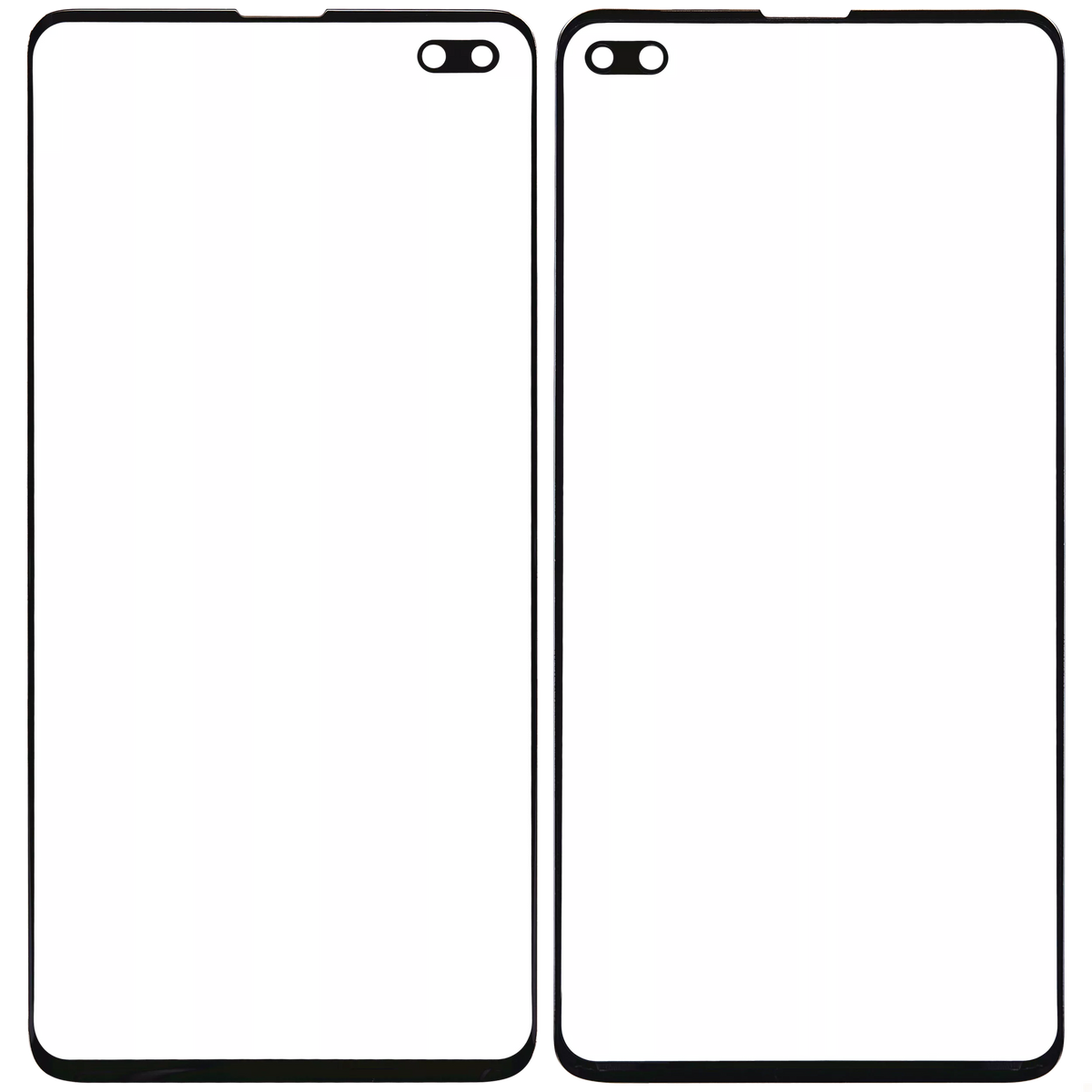 2 in 1 Front Glass With OCA Pre-Installed Compatible For Samsung Galaxy S10 Plus Replacement by Macfactory.Store