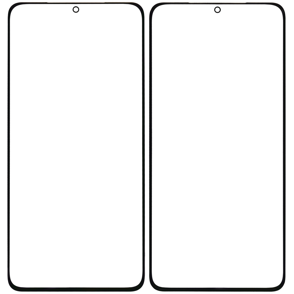 2 in 1 Front Glass With OCA Pre-Installed Compatible For Samsung Galaxy S21 Ultra Replacement