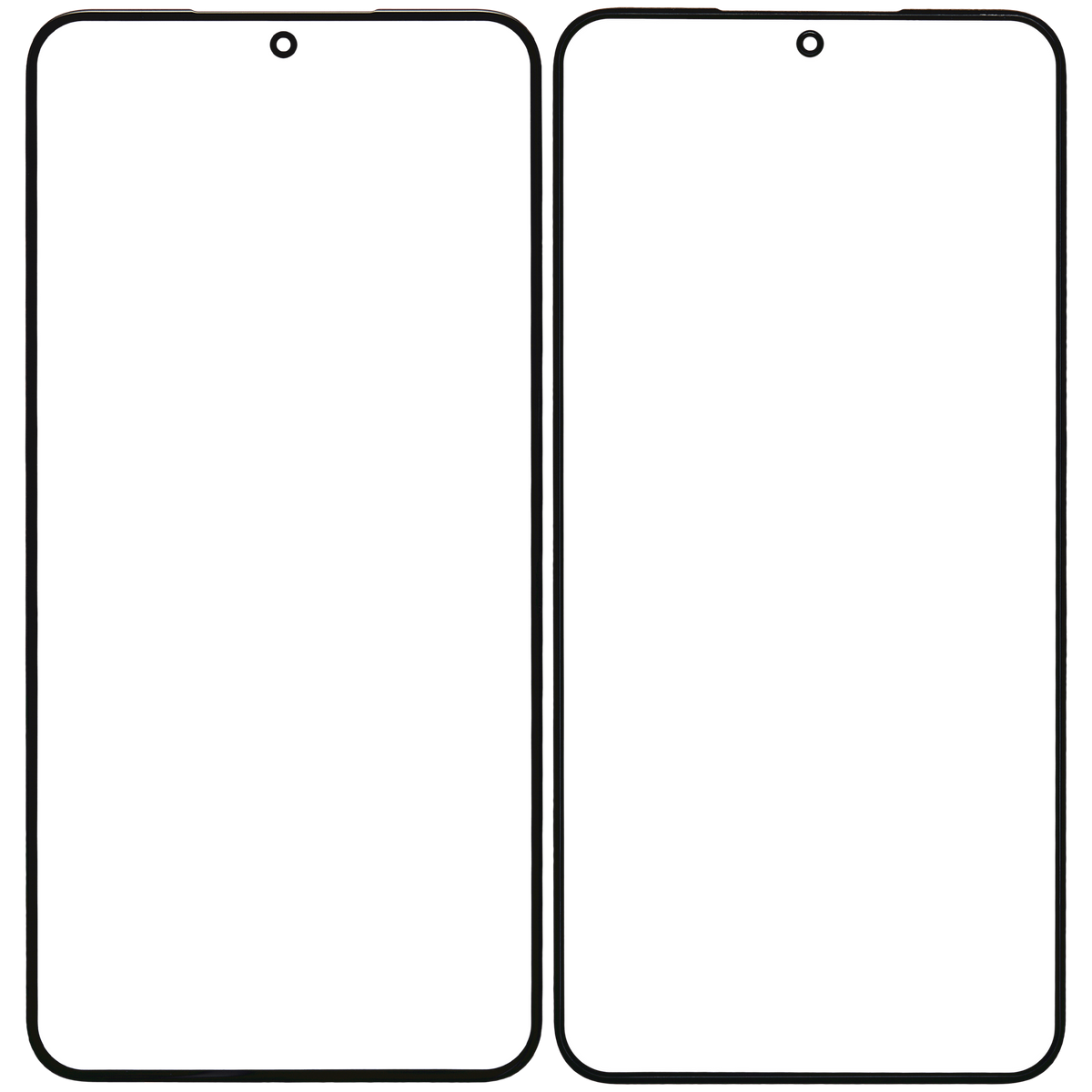 2 in 1 Front Glass With OCA Pre-Installed Compatible For Samsung Galaxy S22 5G Replacement