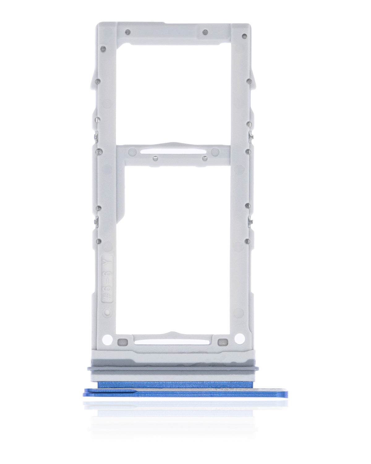 Replacement Dual Sim Card Tray Compatible For Samsung Galaxy S20 / S20 Plus / S20 Ultra 5G (Aura Blue)