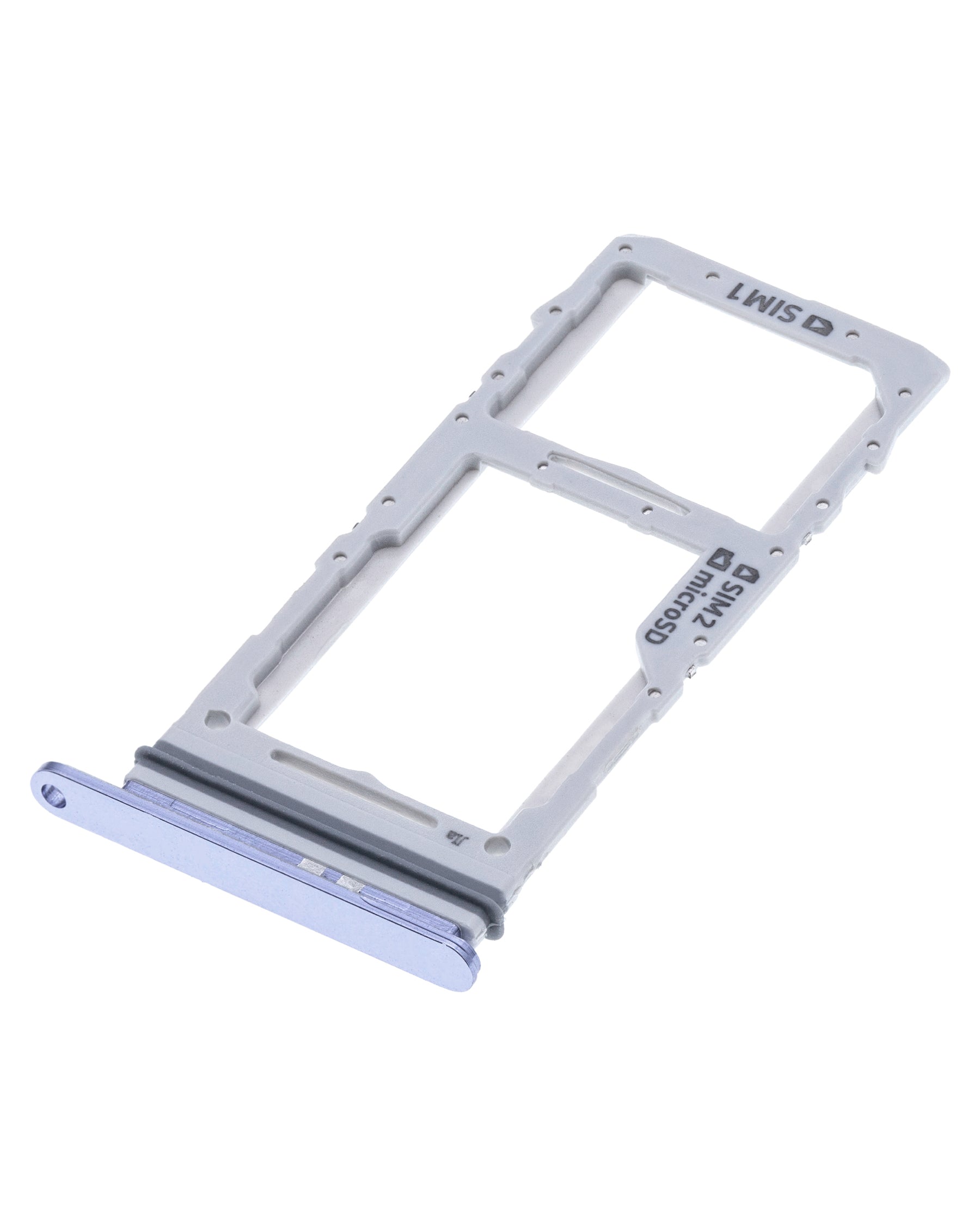 Dual Sim Card Tray Replacement Compatible For Samsung Galaxy S20 / S20 Plus / S20 Ultra 5G (Purple)