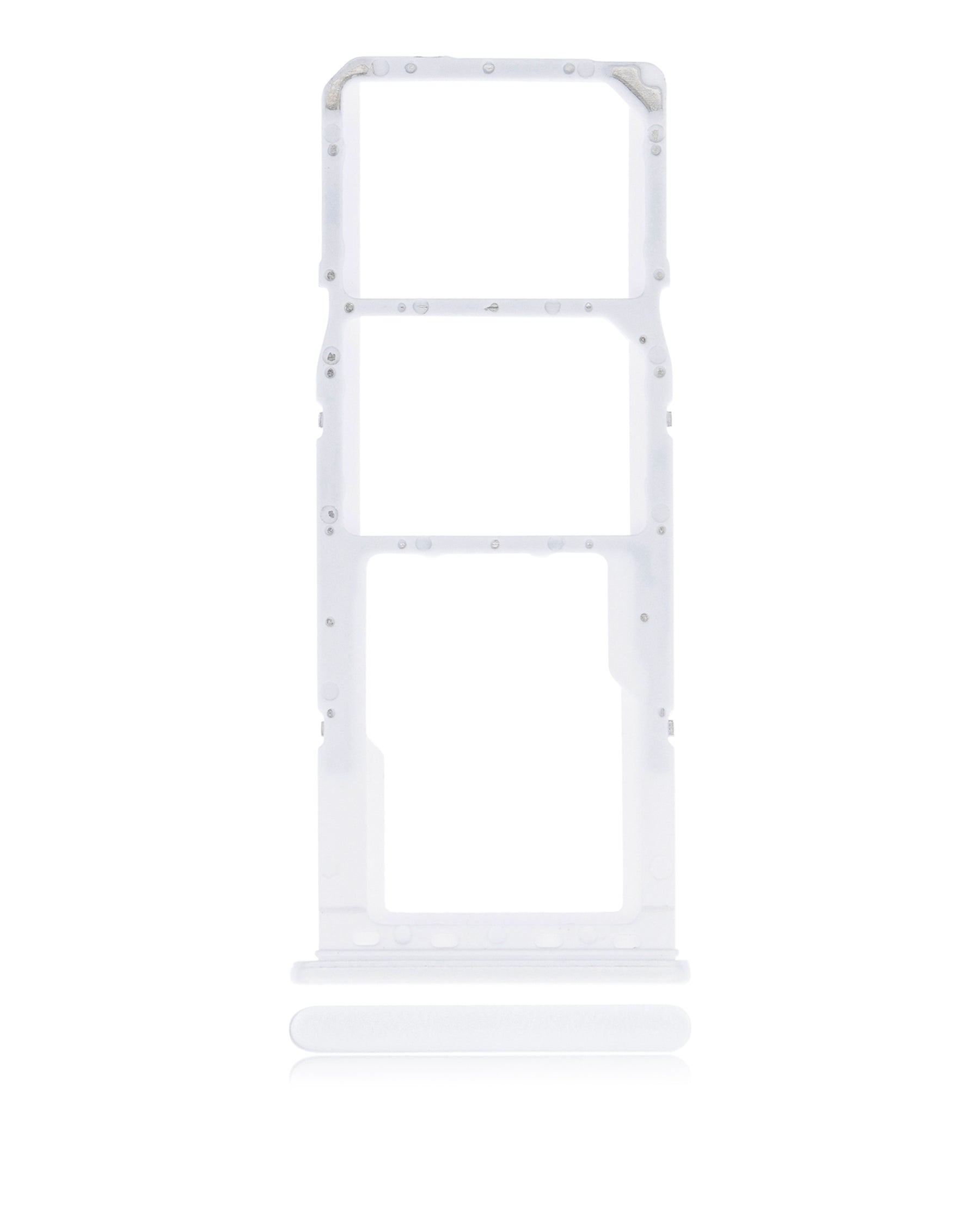 Dual Sim Card Tray Compatible For Samsung Galaxy A21S (A217 / 2020) (White)