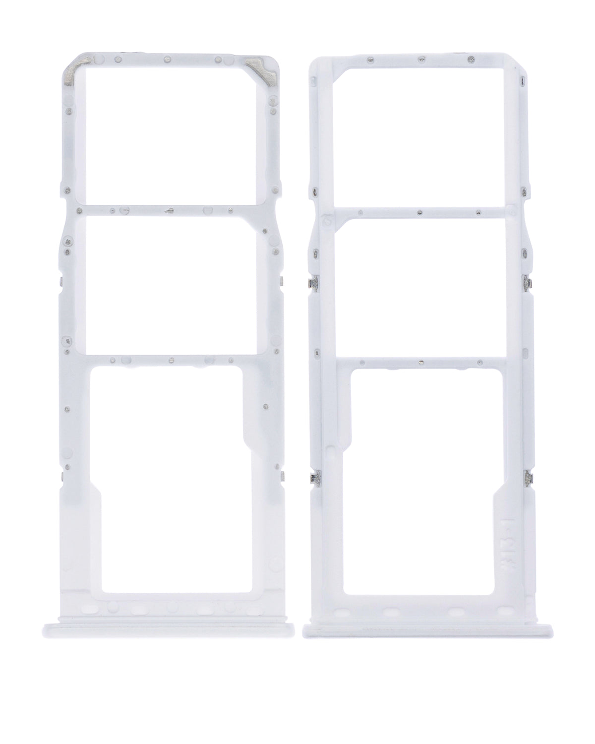 Dual Sim Card Tray Compatible For Samsung Galaxy A21S (A217 / 2020) (White)