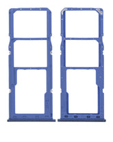 Dual Sim Card Tray Compatible For Samsung Galaxy A21S (A217 / 2020) (Blue)