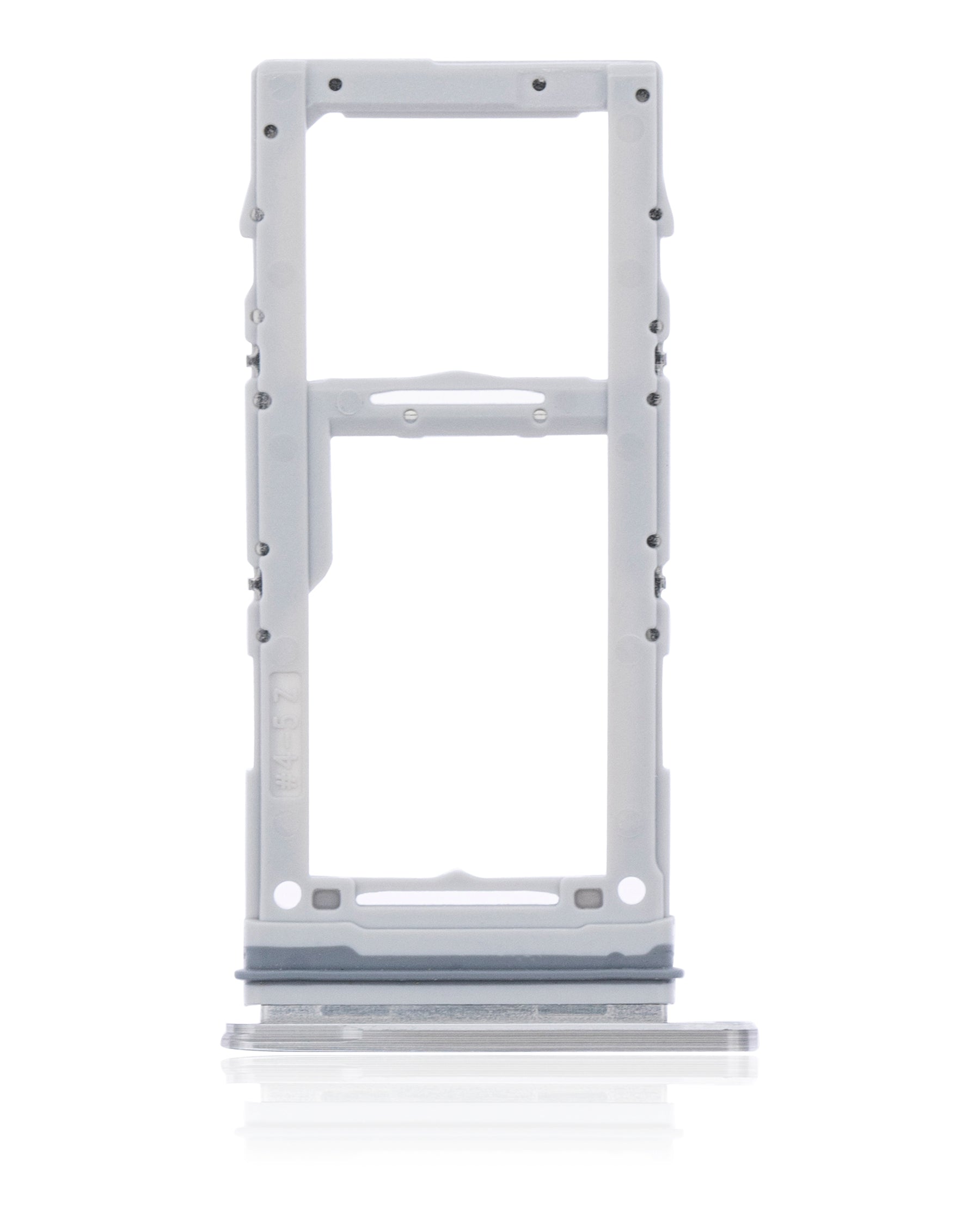 Dual Sim Card Tray Compatible For Samsung Galaxy A71 5G Replacement (A716 / 2020) (Prism Cube Silver)