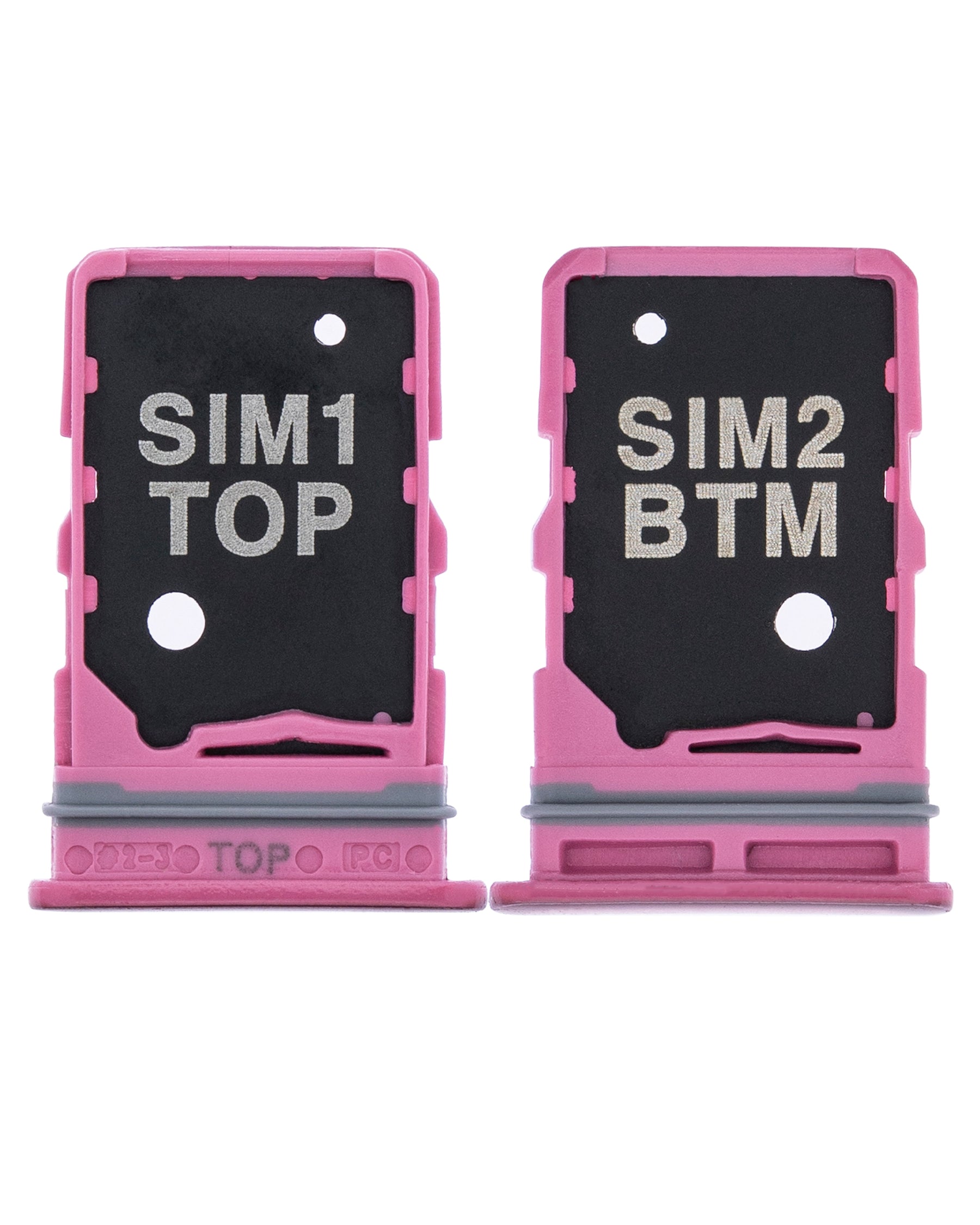 Replacement Dual Sim Card Tray Compatible For Samsung Galaxy A80 (A805 / 2019) (Pink)