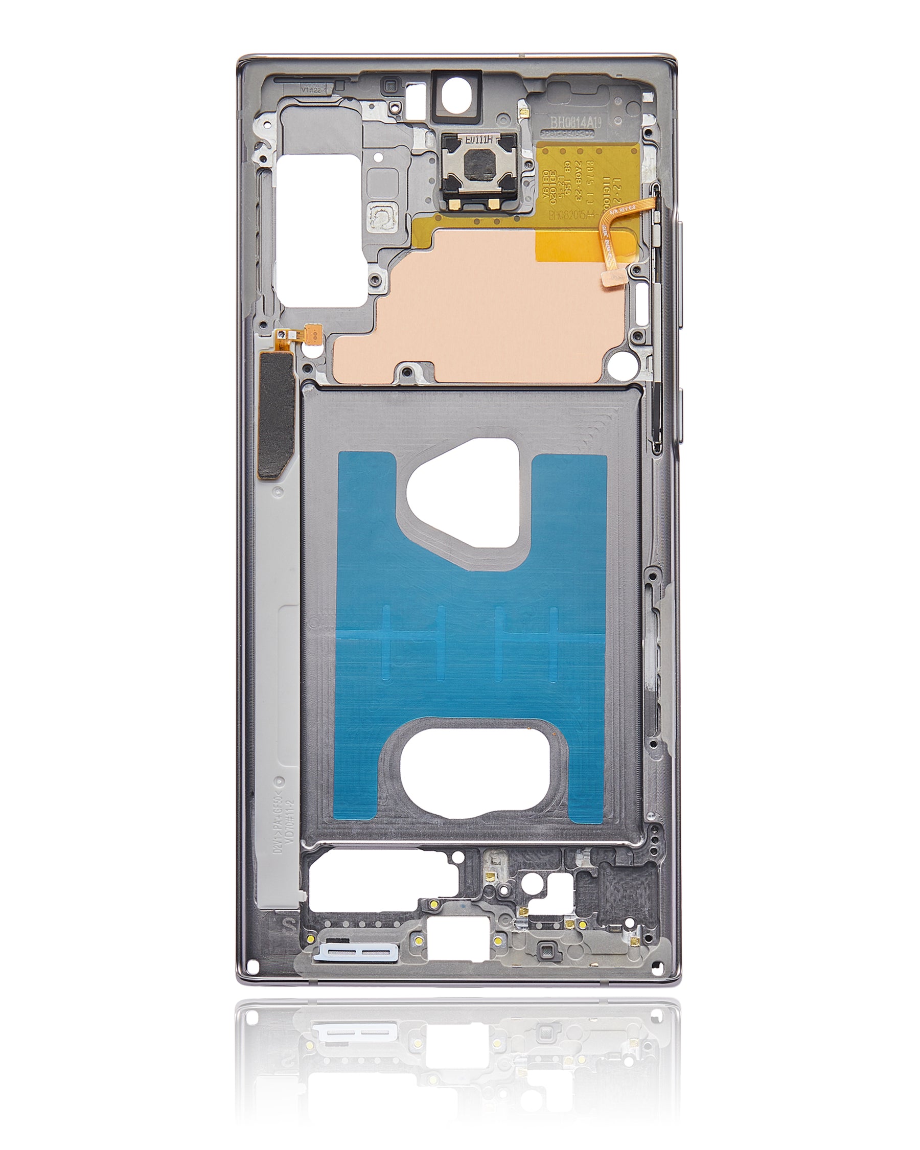 Mid-Frame Housing Compatible For Samsung Galaxy Note 10 Plus Replacement (Aura Black)