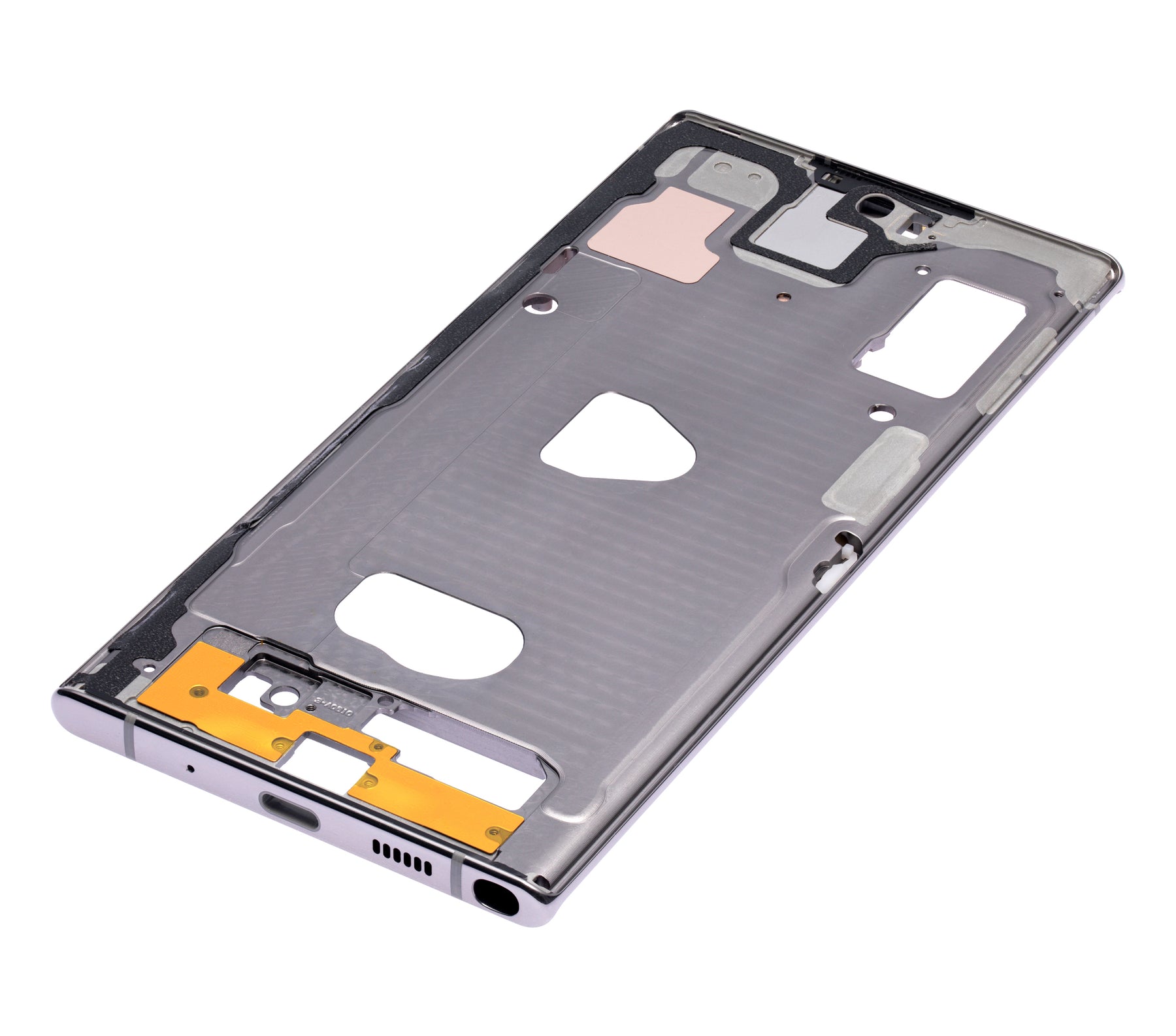 Mid-Frame Housing Compatible For Samsung Galaxy Note 10 Plus Replacement (Aura Black)