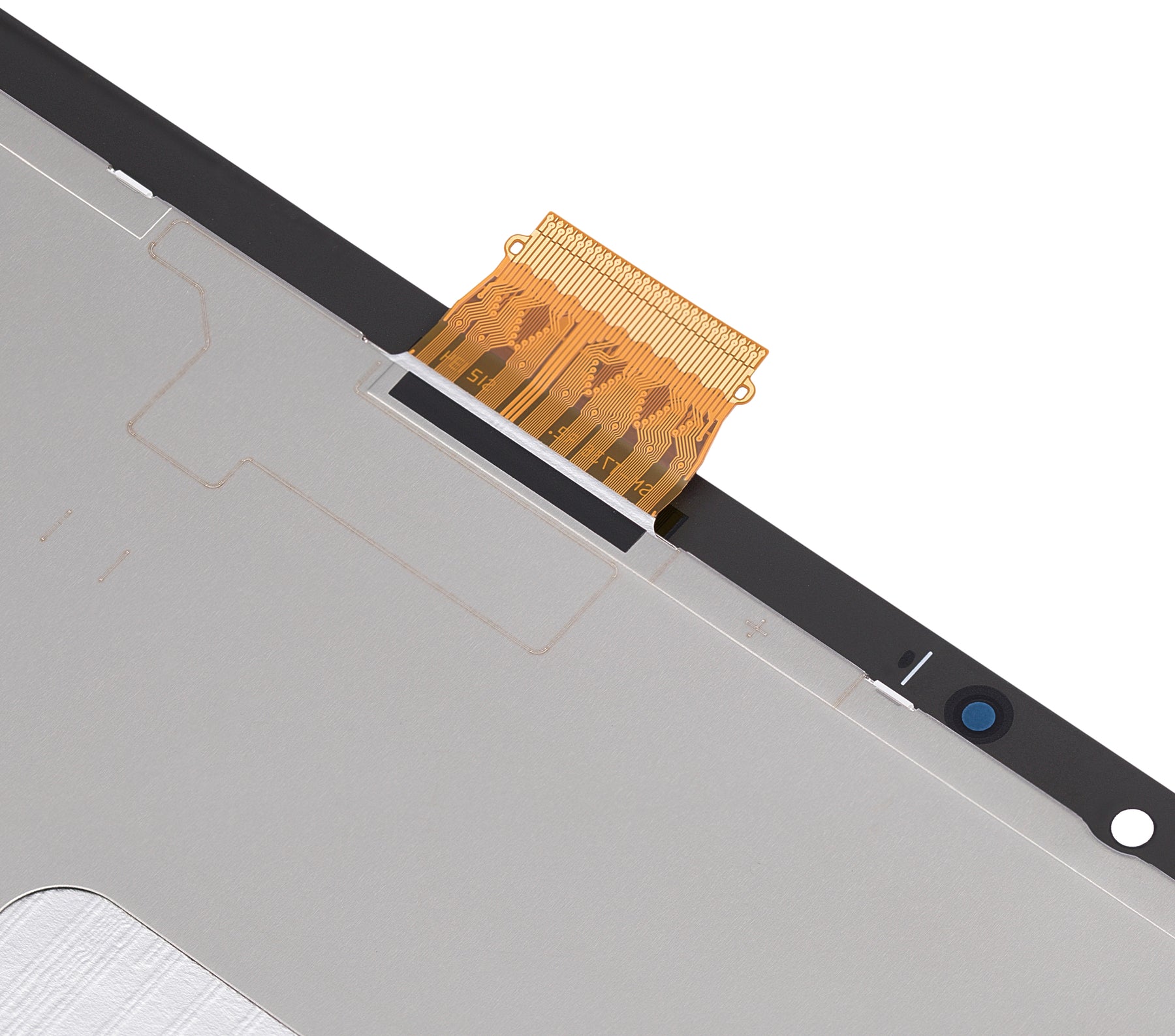 LCD Assembly Without Frame Compatible For Samsung Galaxy Tab S7 FE 12.4"(T730 / T733 / T735 / T736) (2021) (Refurbished) (Black)