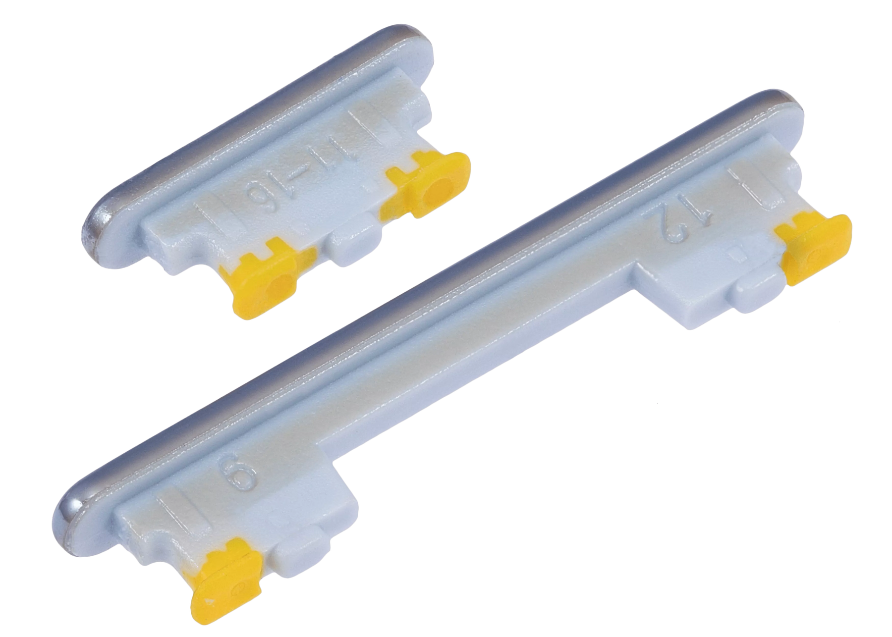 Replacement Hard Buttons (Power / Volume) Compatible For Samsung Galaxy A73 5G (A736 / 2022) (Blue)