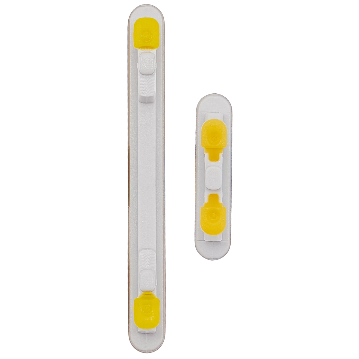 Hard Buttons Replacement (Power / Volume) Compatible For Samsung Galaxy A73 5G (A736 / 2022) (White)