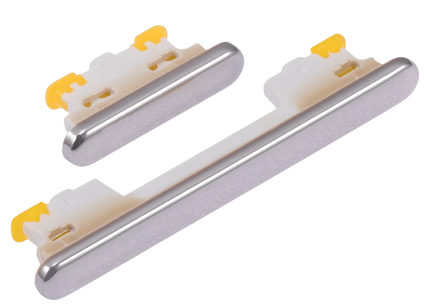 Hard Buttons Replacement (Power / Volume) Compatible For Samsung Galaxy A73 5G (A736 / 2022) (White)