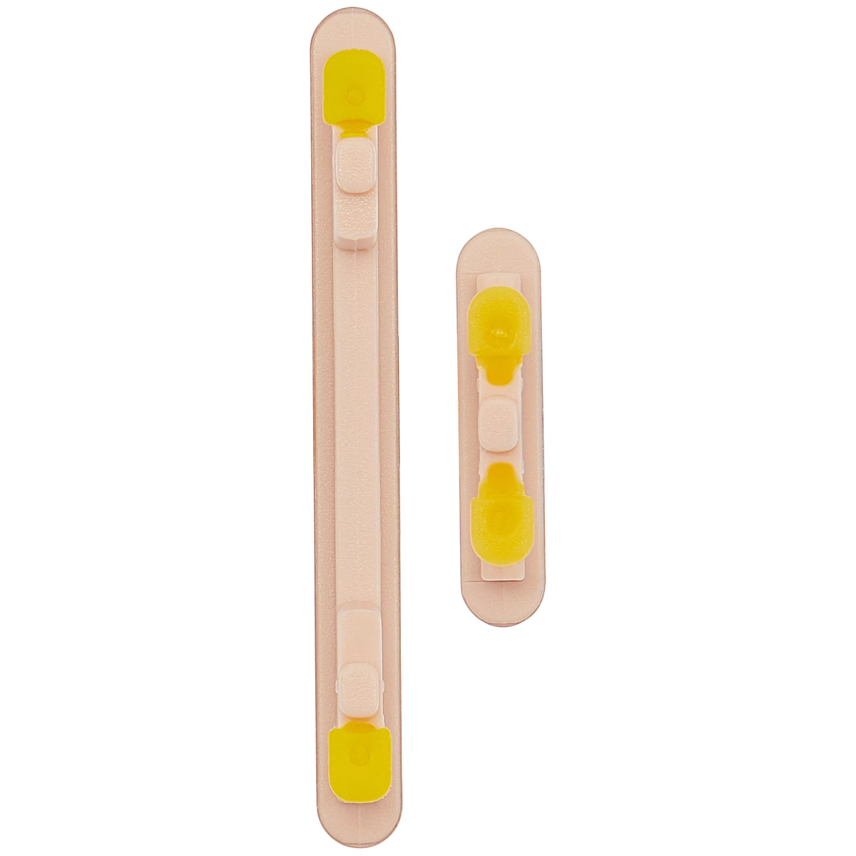 Replacement Hard Buttons (Power / Volume) Compatible For Samsung Galaxy A73 (A735 / 2022) (Peach)