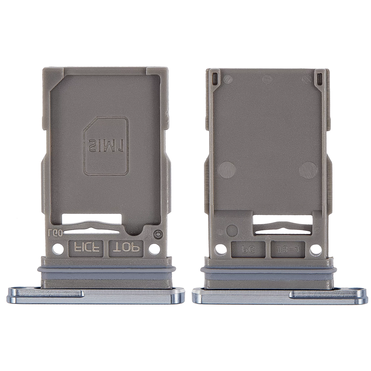 Single Sim Card Tray Replacement Compatible For Samsung Galaxy Z Fold 4 (F936) (Graygreen)