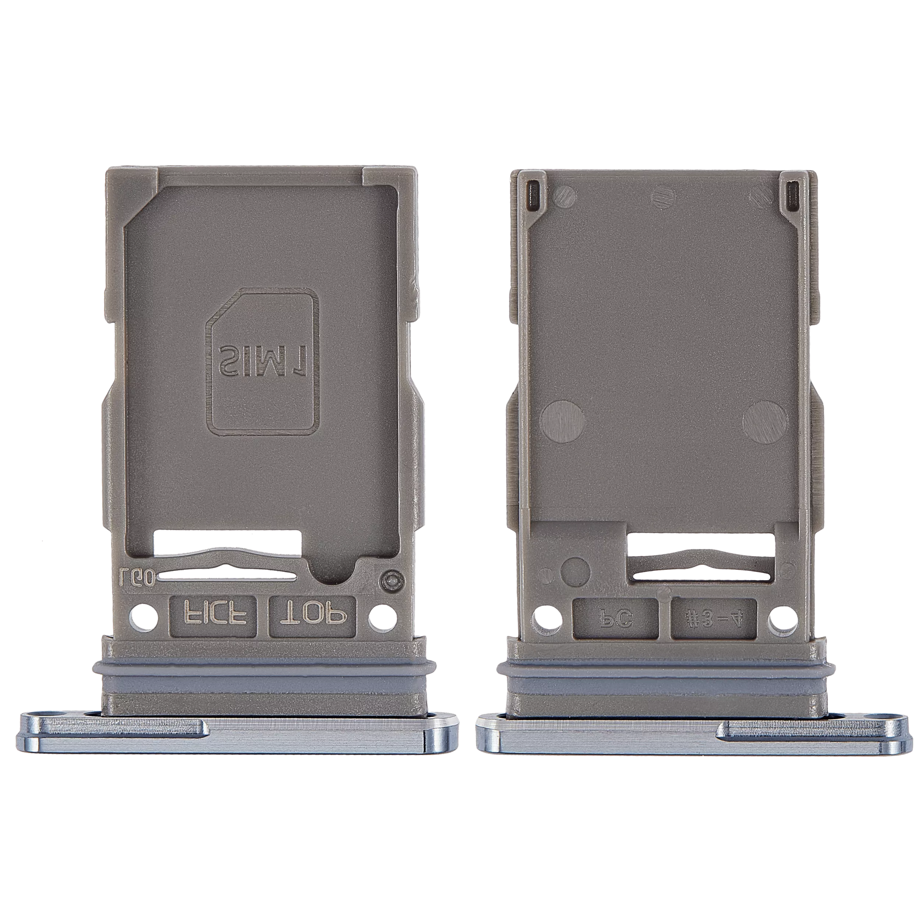 Single Sim Card Tray Replacement Compatible For Samsung Galaxy Z Fold 4 (F936) (Graygreen)