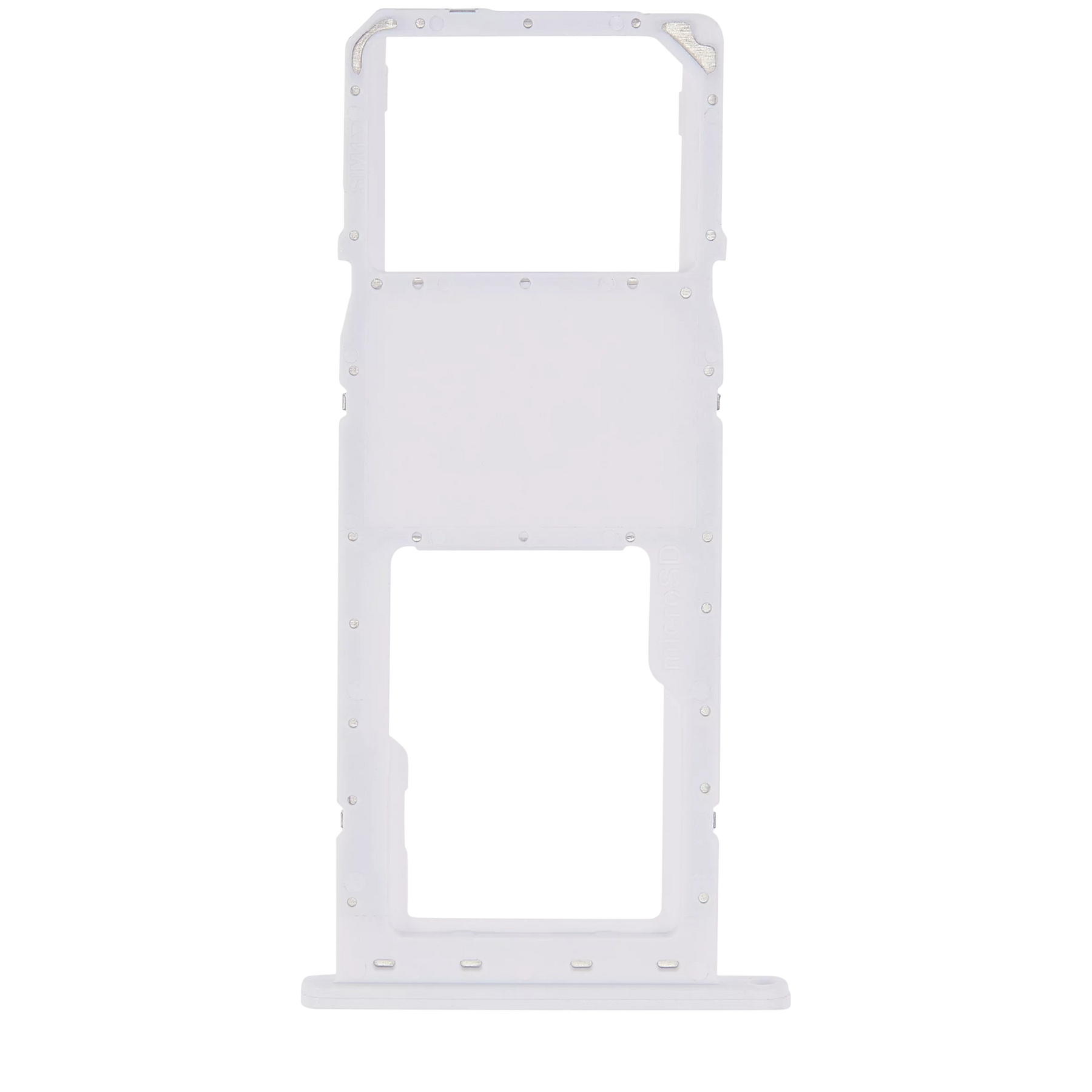 Single Sim Card Tray Compatible For Samsung Galaxy A02S (A025 / 2020) / A03 (A035 / 2021) (White)