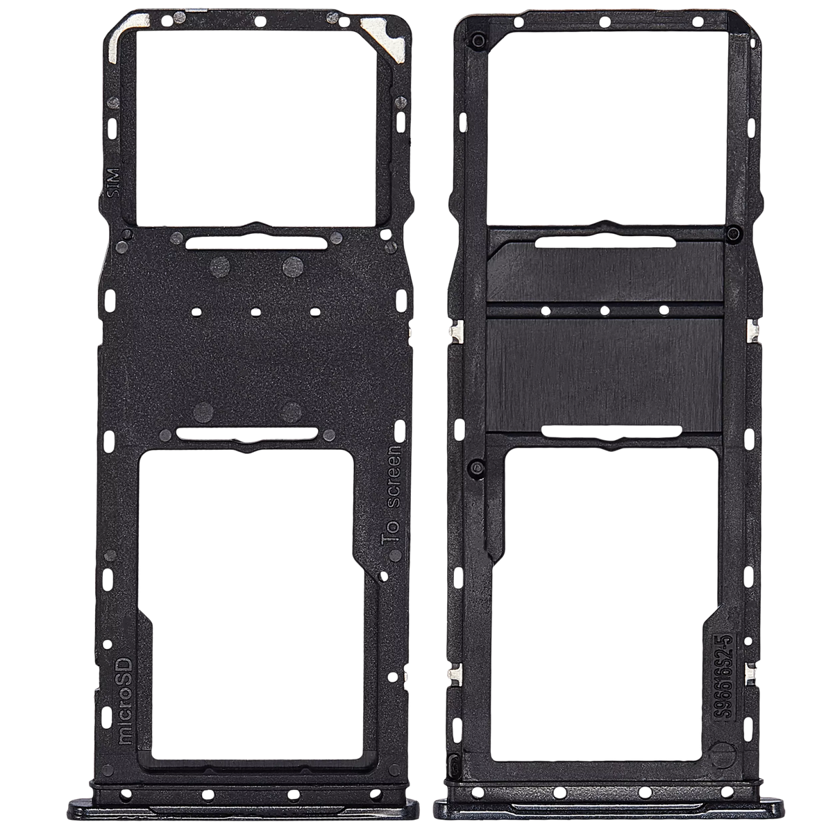 Single Sim Card Tray Compatible For Samsung Galaxy A04 (A045 / 2022) (Black)