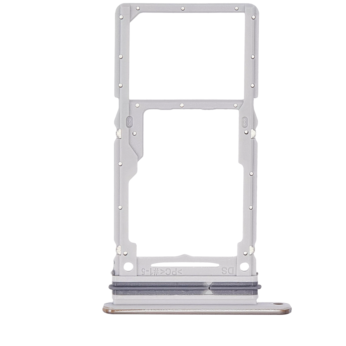 Dual Sim Card Tray Compatible For Samsung Galaxy A73 5G Replacement (A736 / 2022) (White)