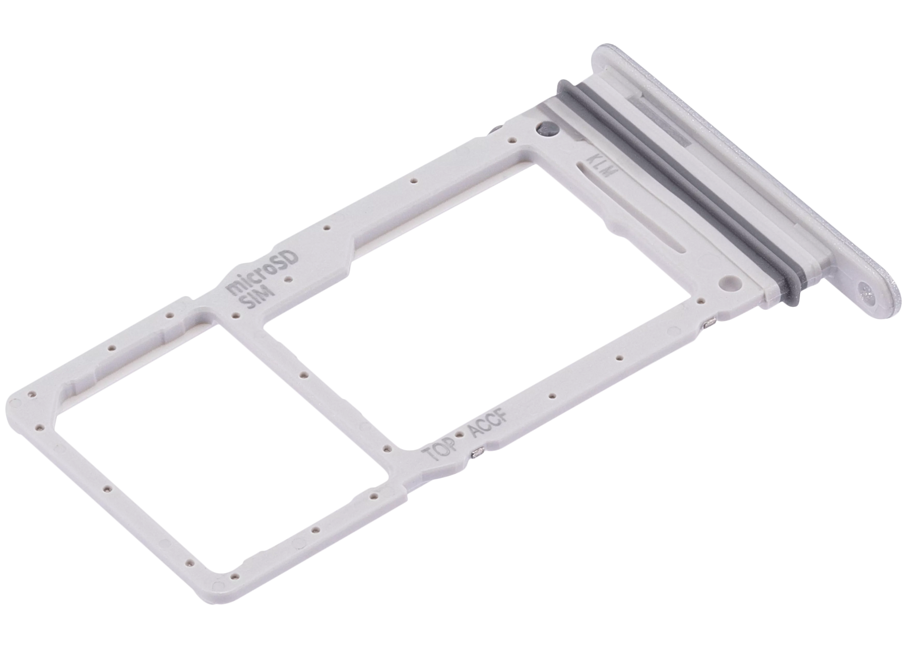 Single Sim Card Tray Compatible For Samsung Galaxy A33 5G (A336 / 2022) (White)