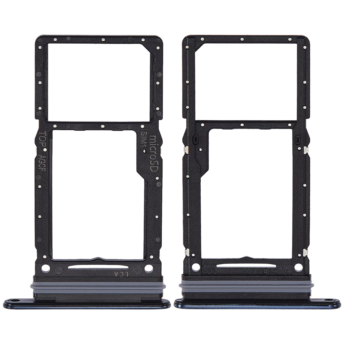 Single Sim Card Tray Replacement Compatible For Samsung Galaxy A73 5G (A736 / 2022) (Gray)