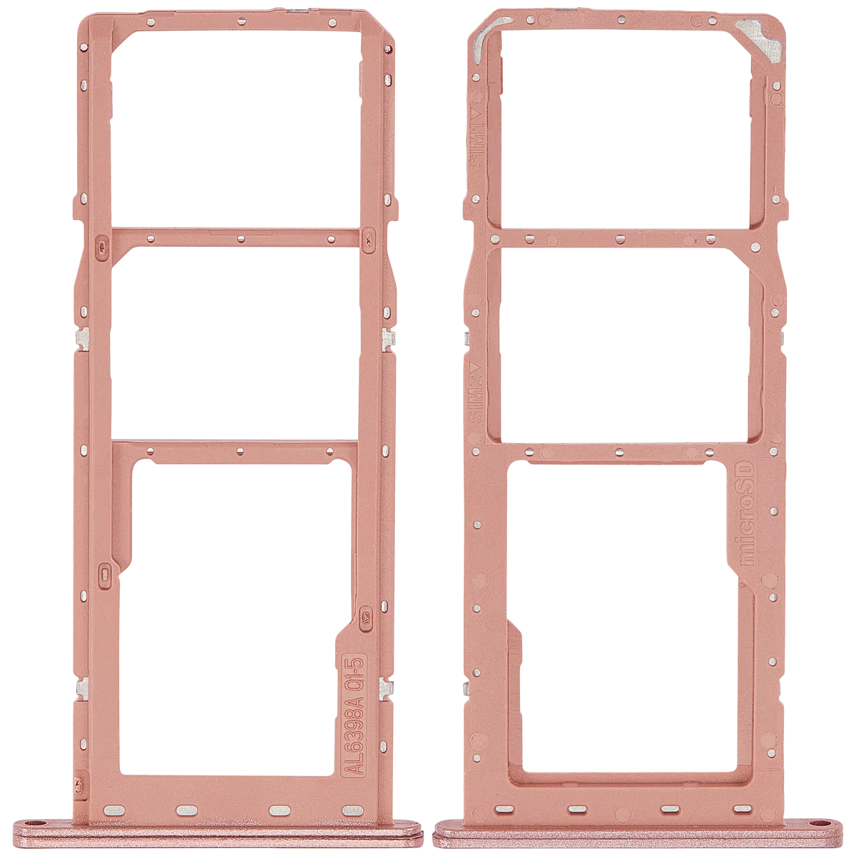 Dual Sim Card Tray Compatible For Samsung Galaxy A04E (A042 / 2022) (Copper)