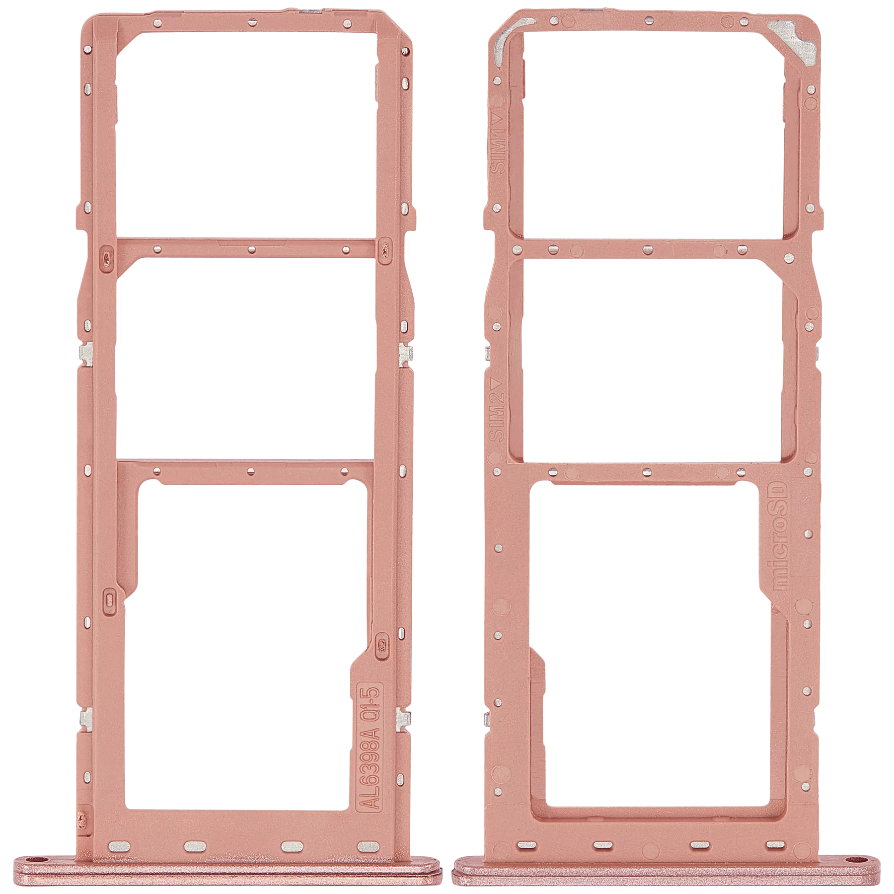 Dual Sim Card Tray Compatible For Samsung Galaxy A04E (A042 / 2022) (Copper)