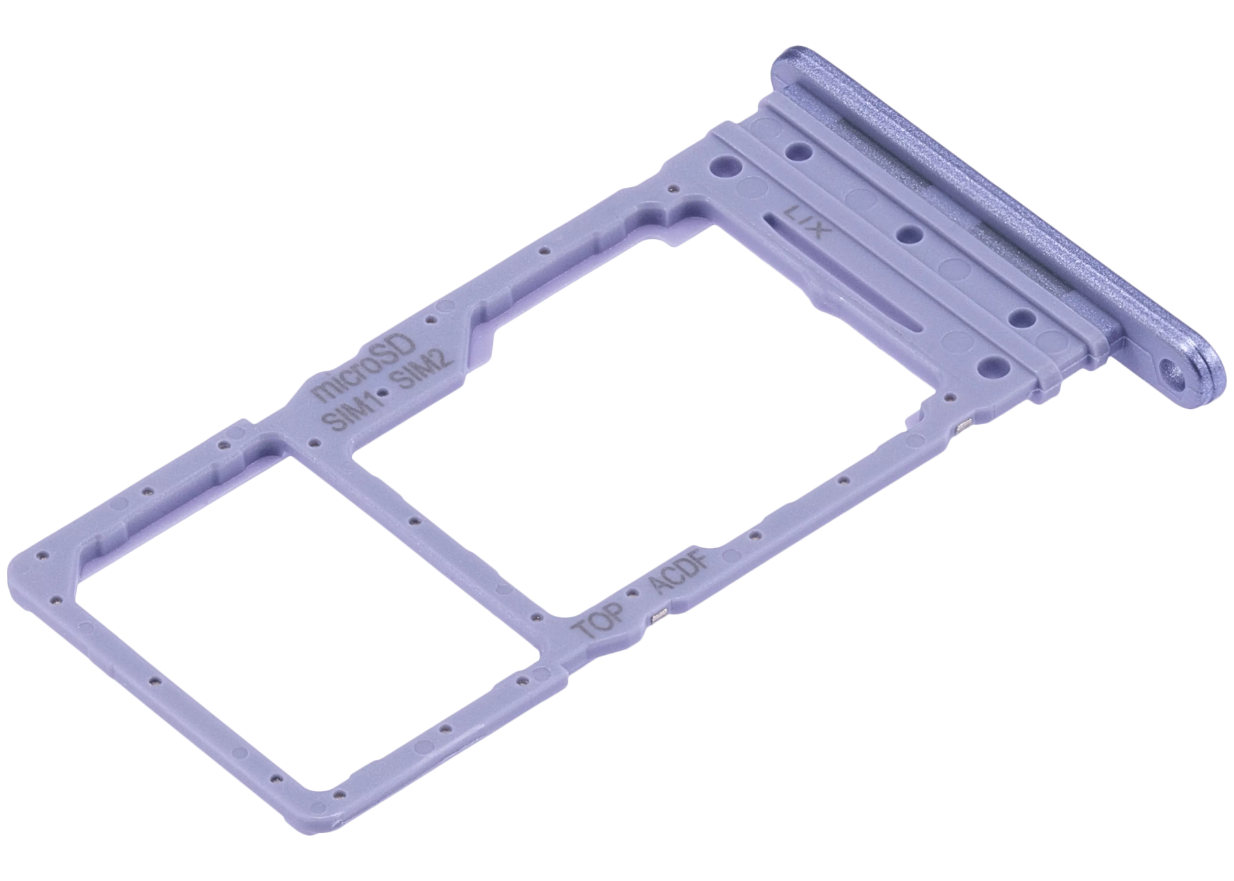 Dual Sim Card Tray Compatible For Samsung Galaxy A34 (A346 / 2023) (Violet)