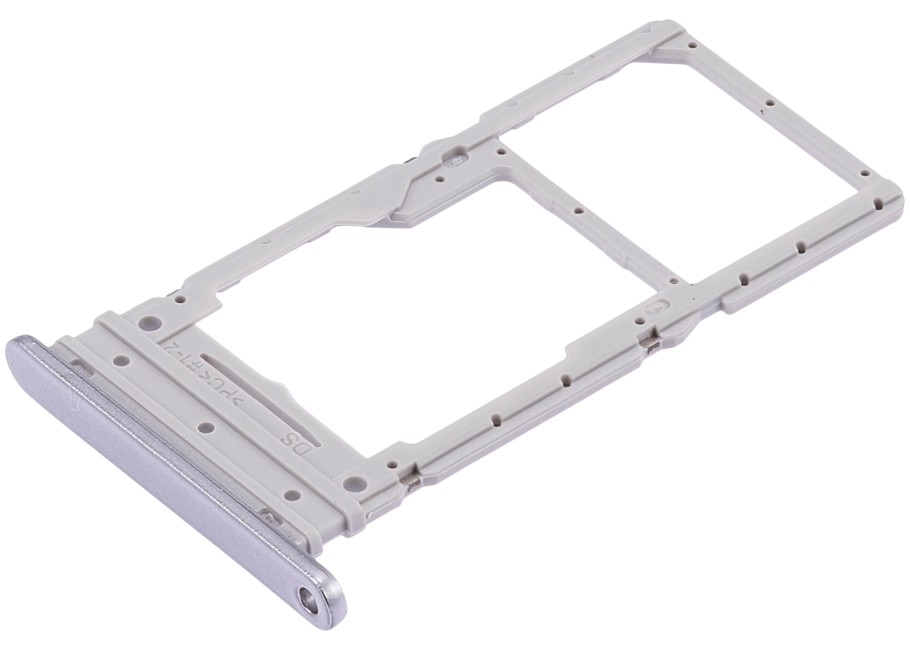 Dual Sim Card Tray Compatible For Samsung Galaxy A34 (A346 / 2023) (Silver)